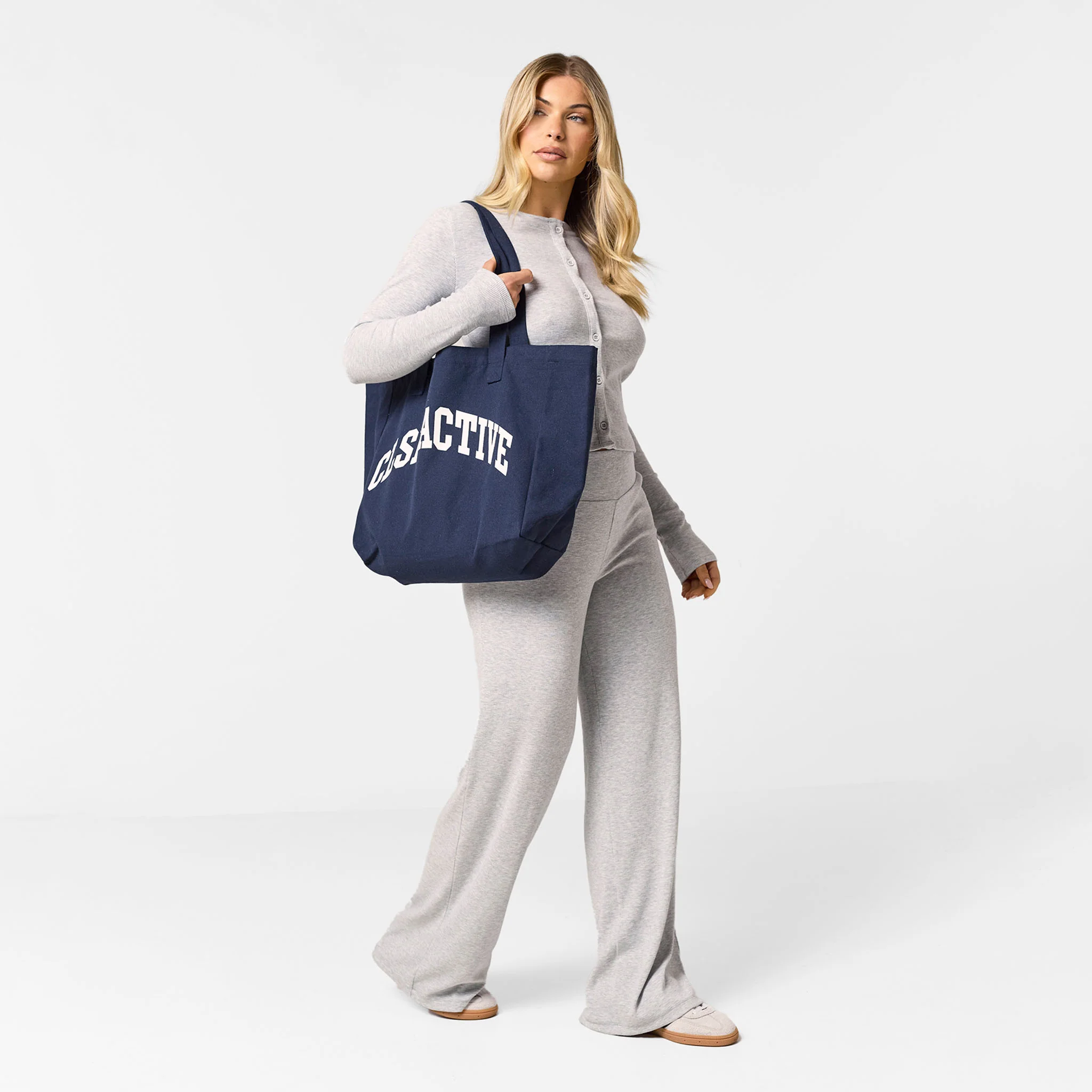 CLSR Active Heavyweight Tote Bag | Navy - Image 3