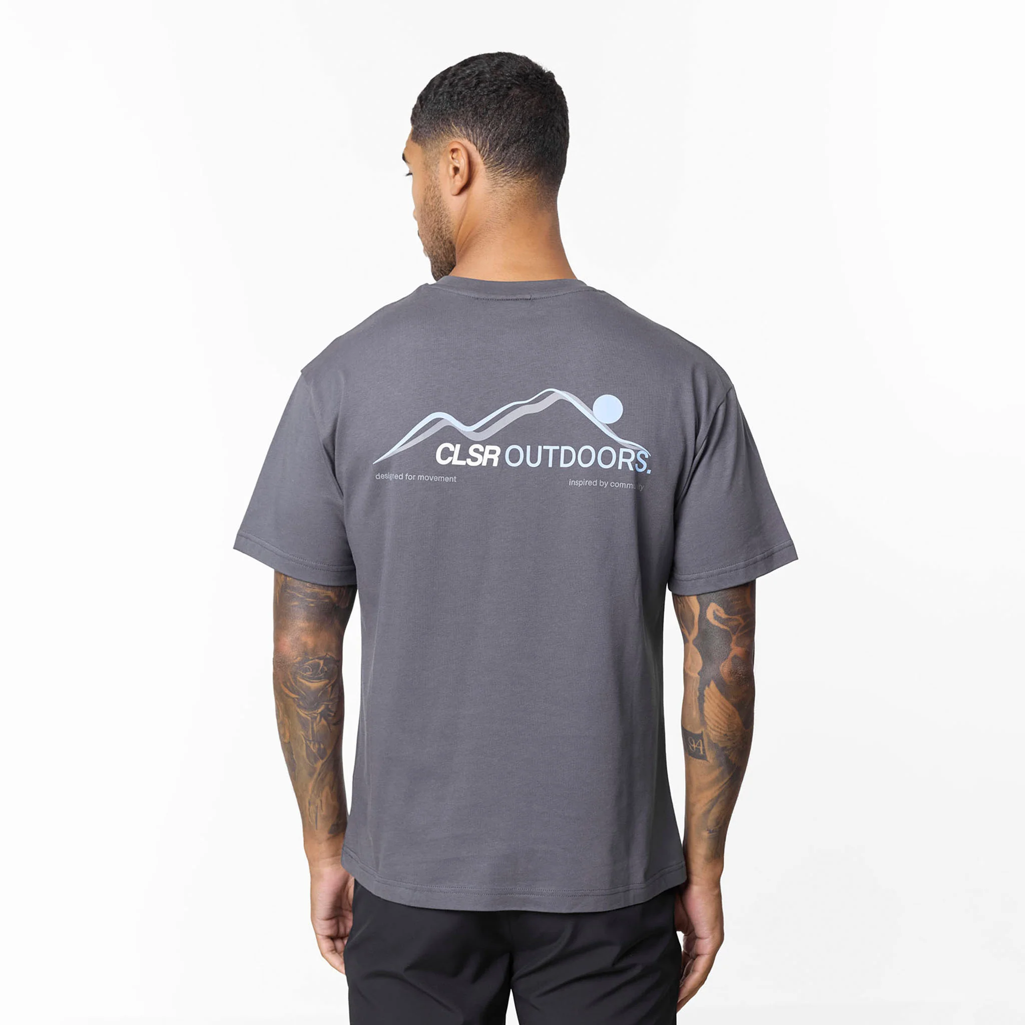 CLSR Outdoors T-Shirt | Charcoal