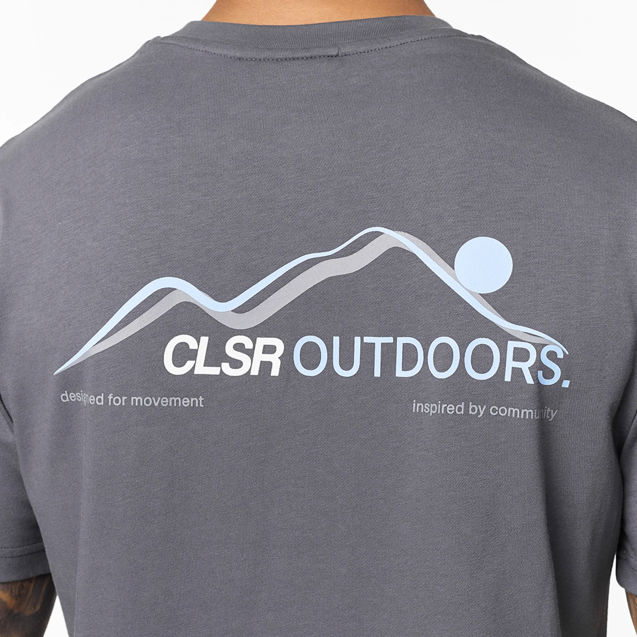CLSR Outdoors T-Shirt | Charcoal - Image 3