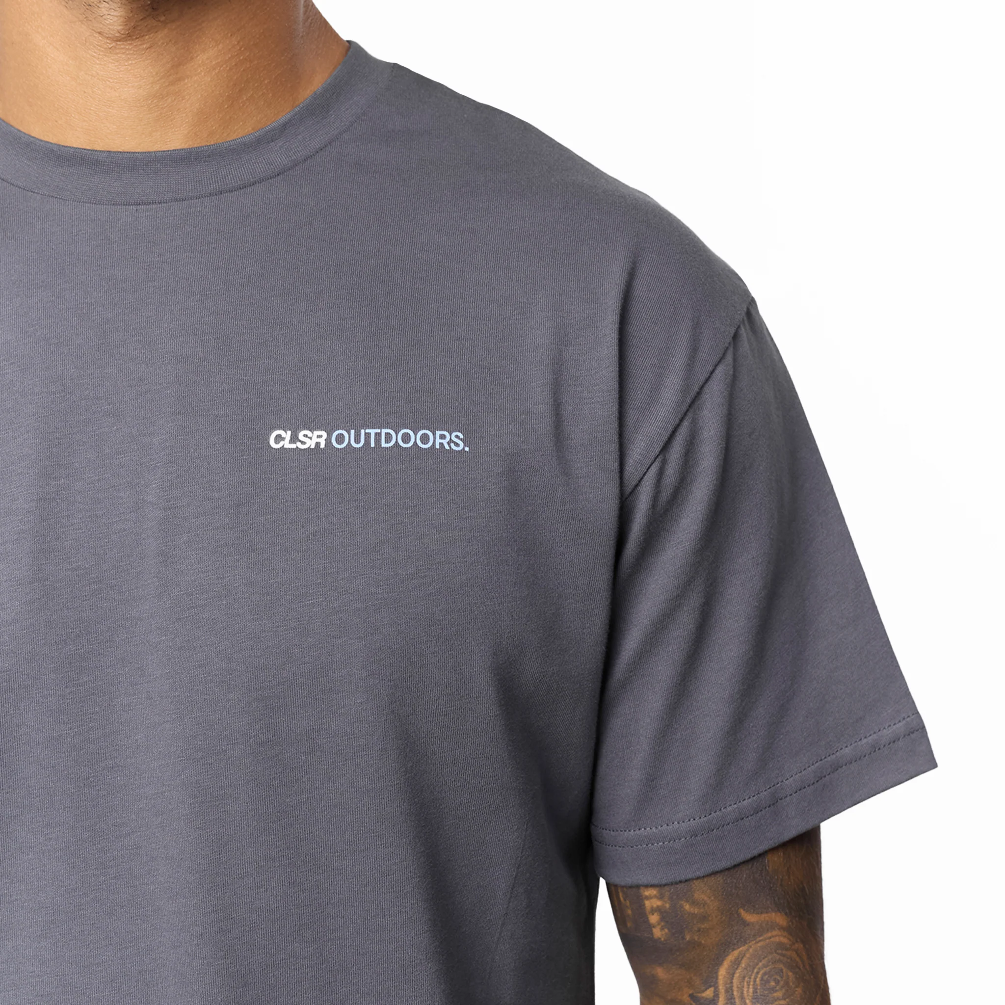 CLSR Outdoors T-Shirt | Charcoal - Image 4