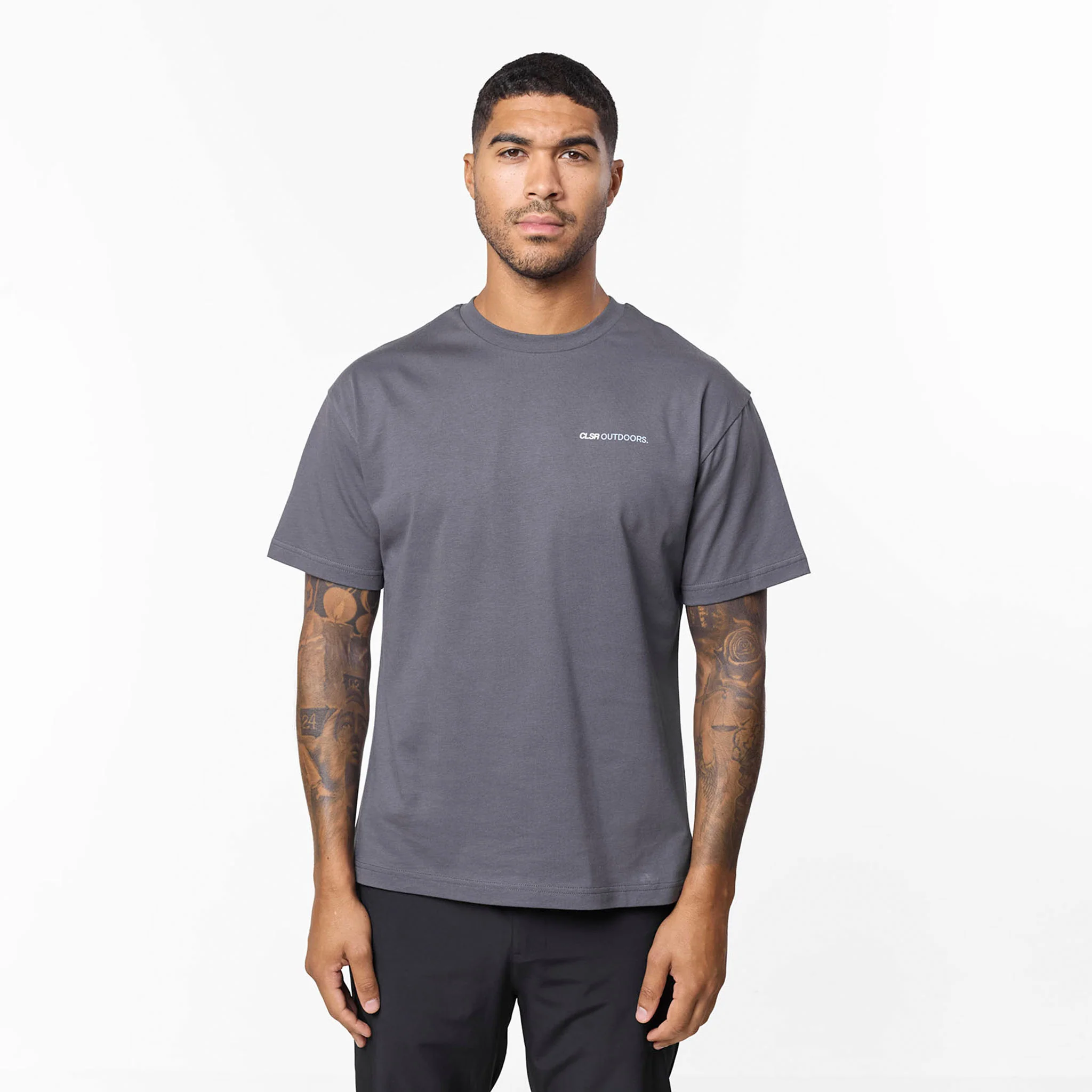 CLSR Outdoors T-Shirt | Charcoal - Image 5