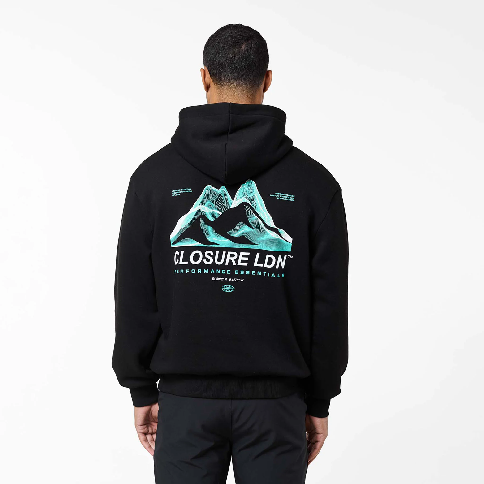 CLSR Outdoors Hoodie | Black