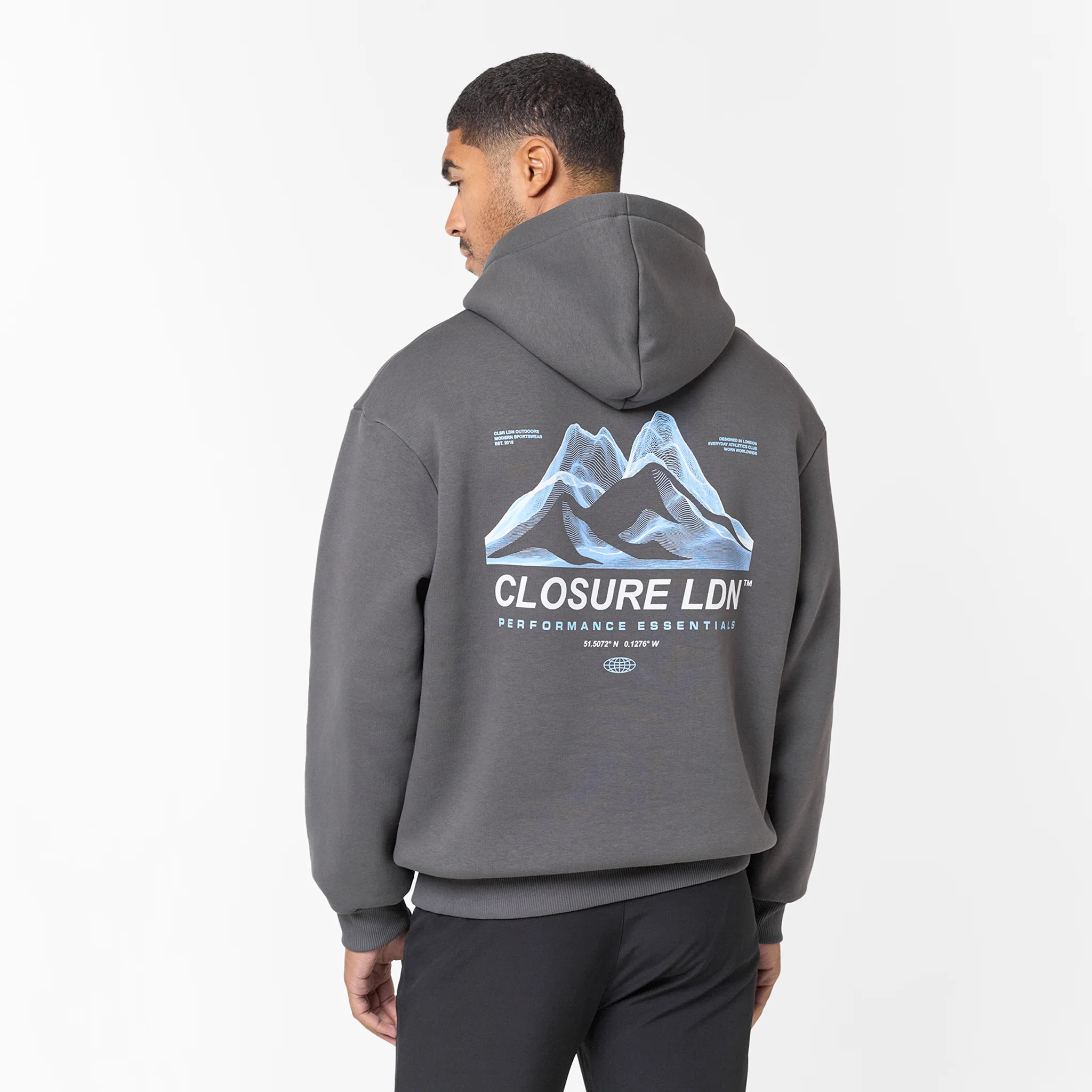 CLSR Outdoors Hoodie | Charcoal