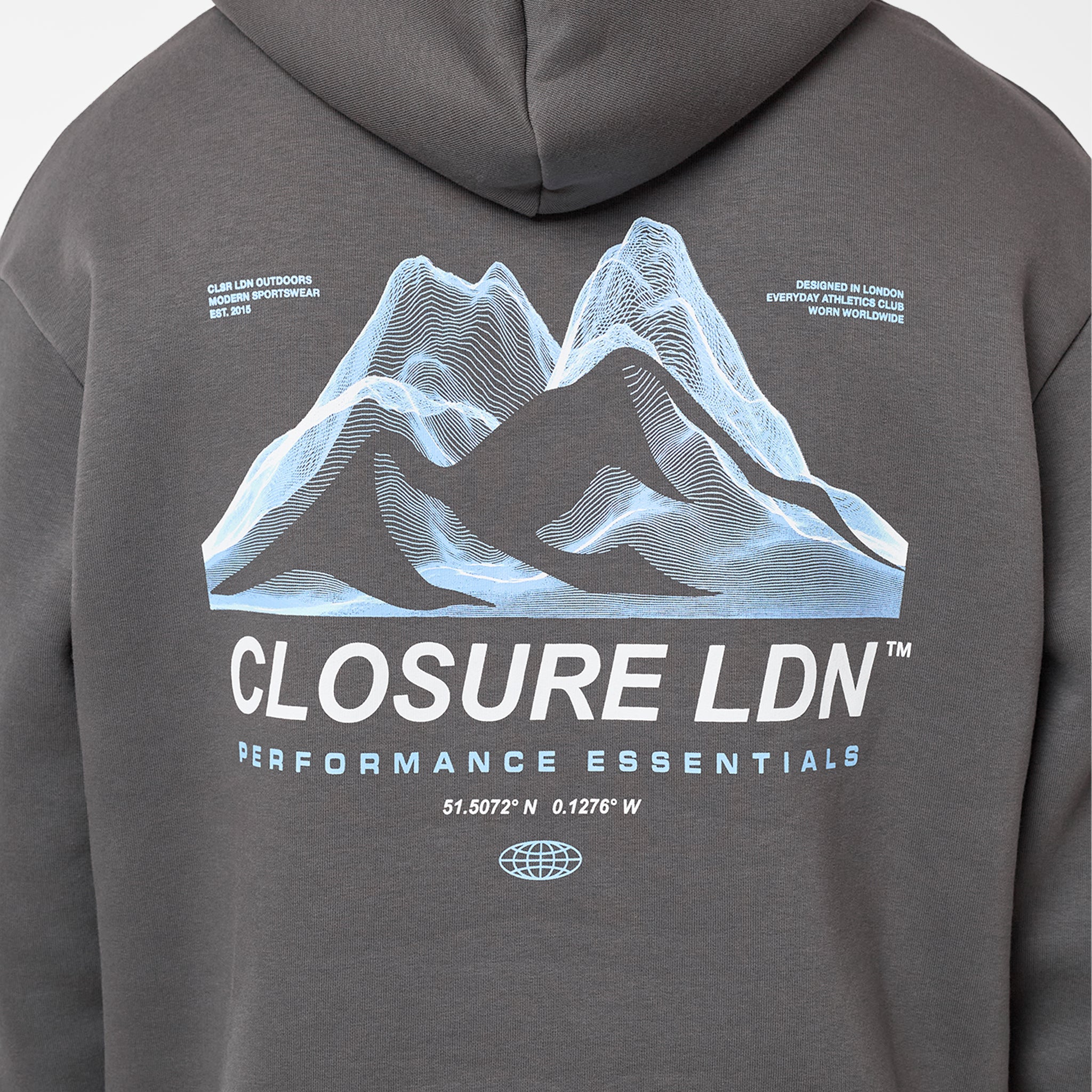 CLSR Outdoors Hoodie | Charcoal - Image 4
