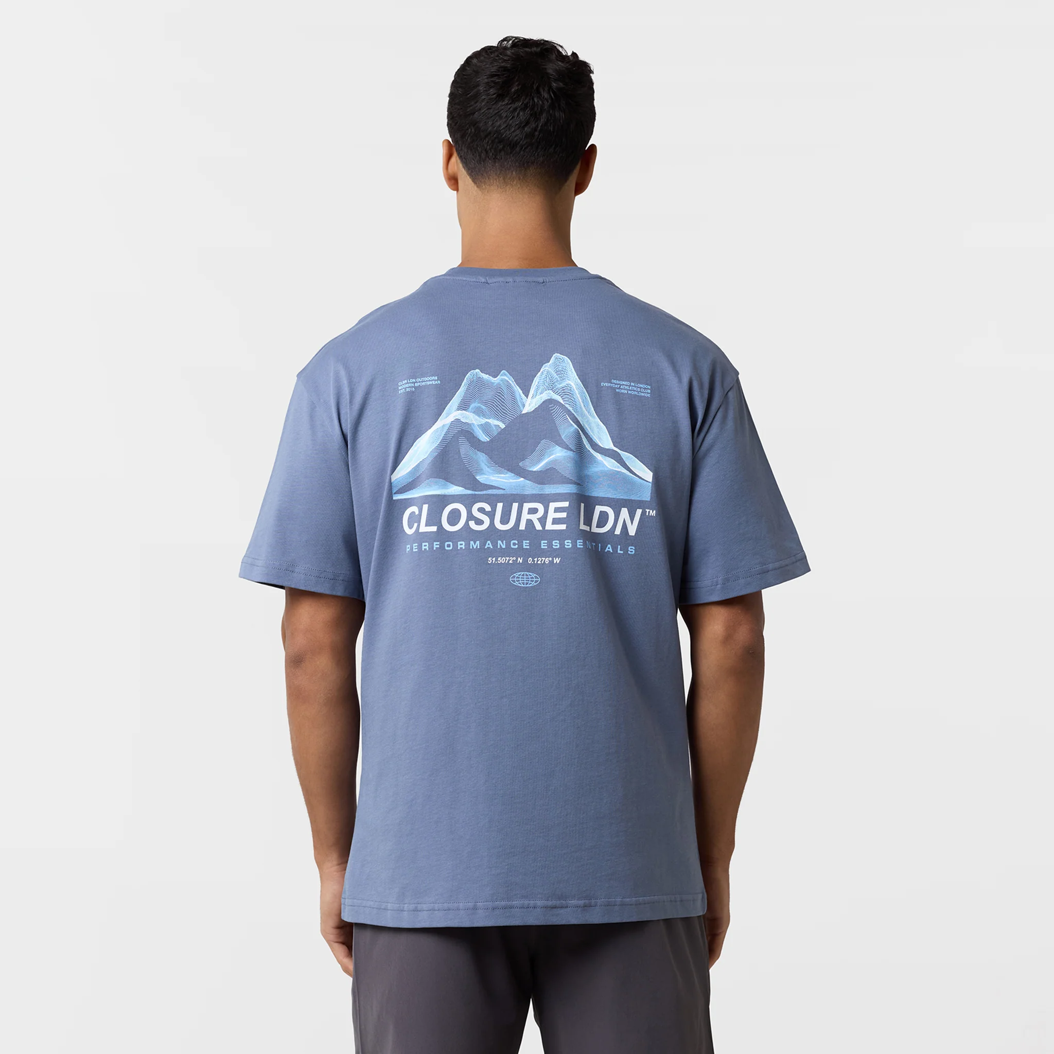 CLSR Outdoors T-Shirt | Slate Blue