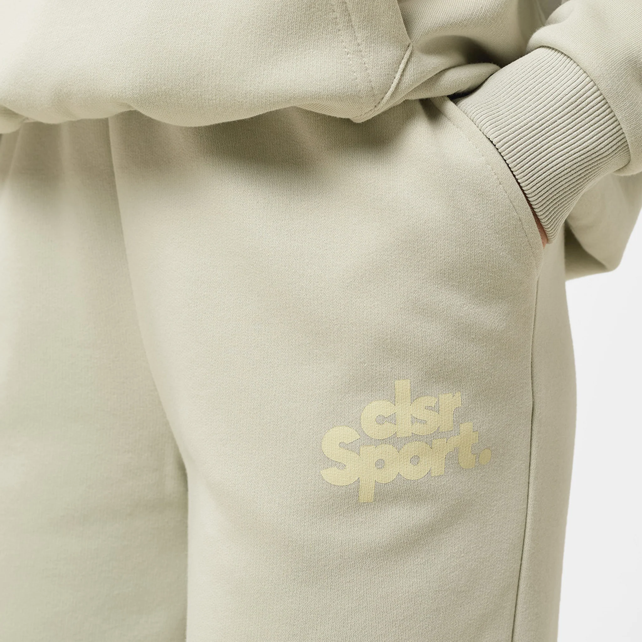 CLSR Sport Open Hem Tracksuit | Pistachio - Image 5