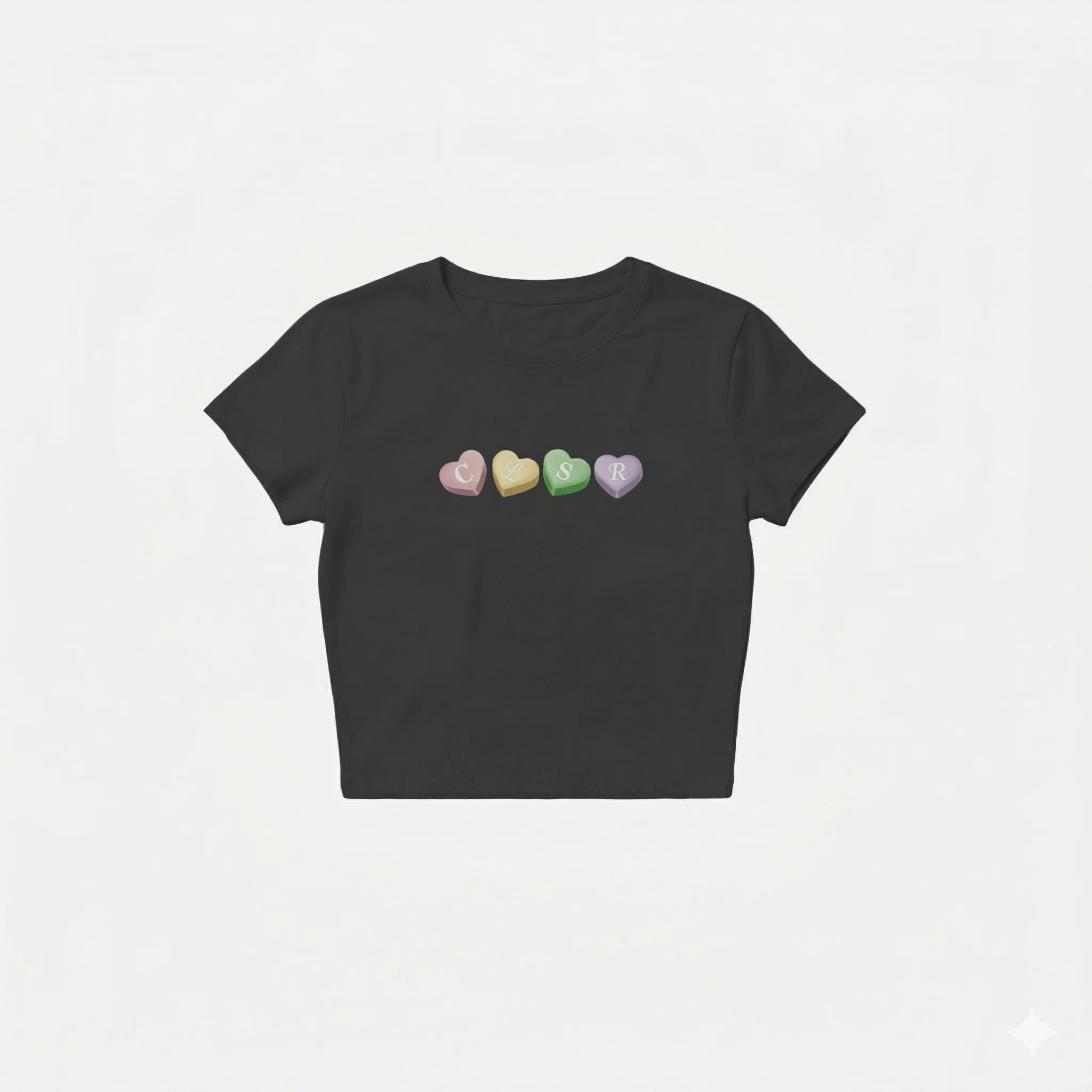 CLSR Sweets Scuba Baby T-Shirt | Washed Black - Image 4