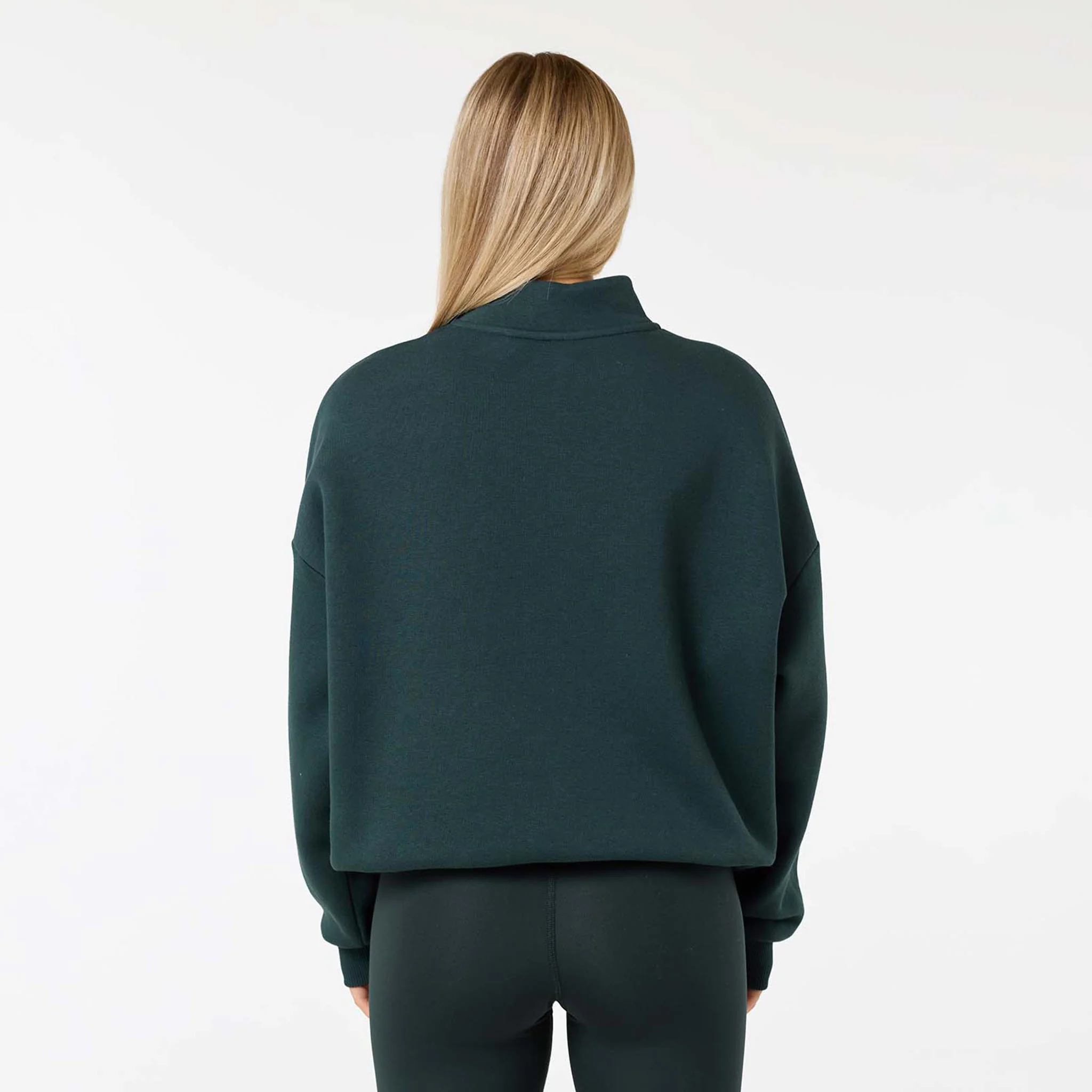 Collegiate 1/4  Zip | Pine Green - Image 6