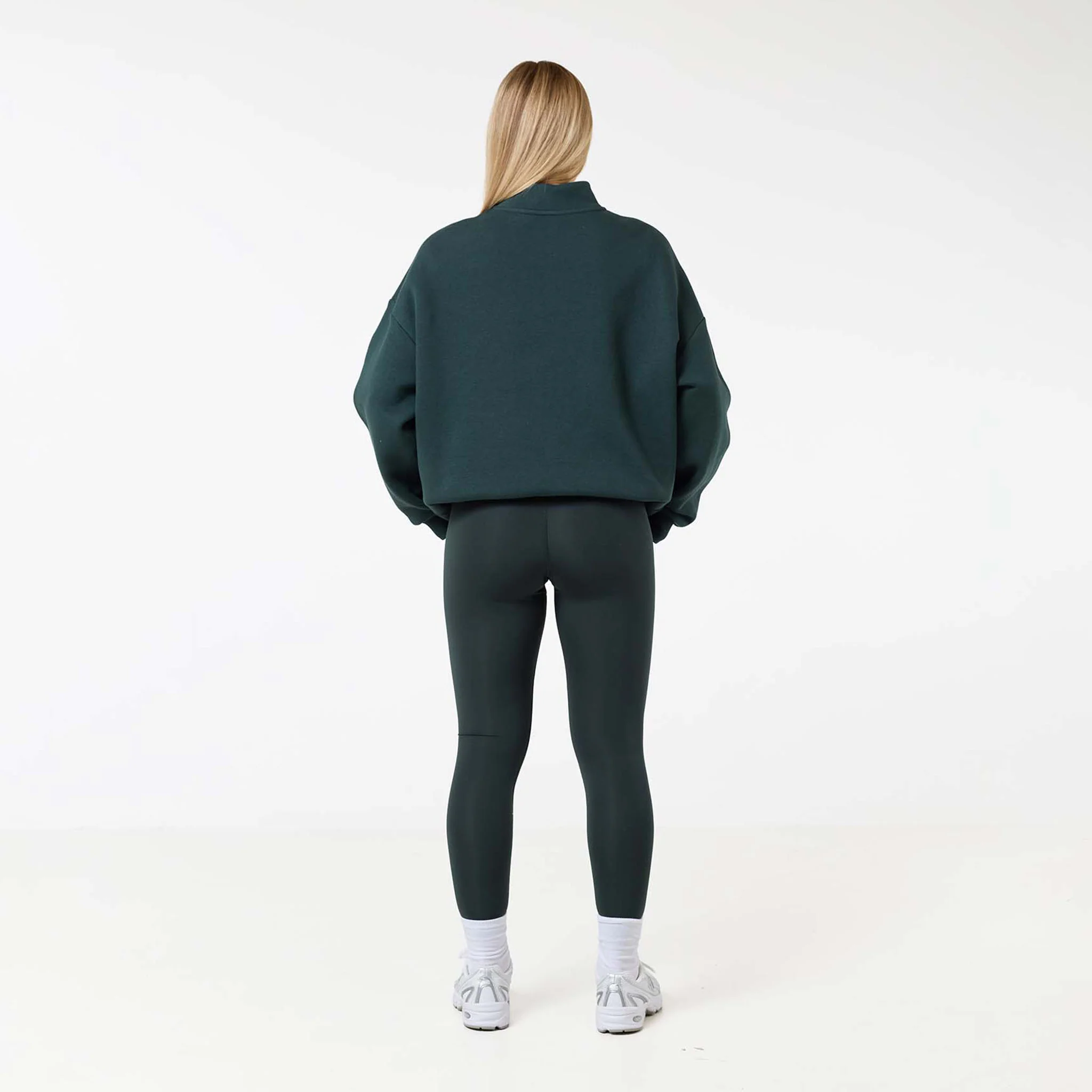 Collegiate 1/4  Zip | Pine Green - Image 7