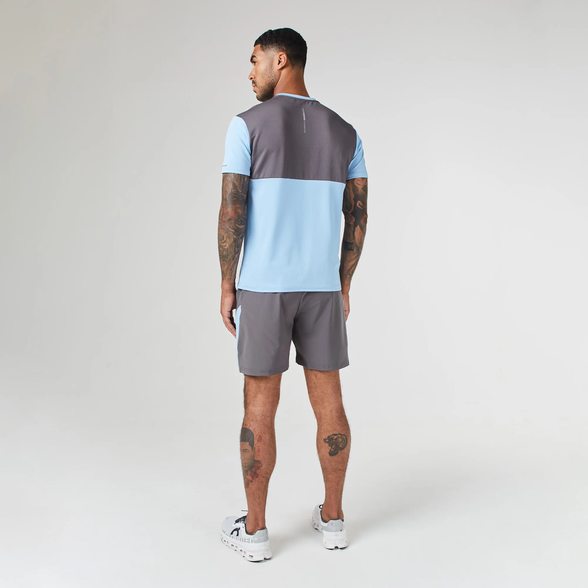 Cut & Sew Training Twinset | Light Blue - Image 3