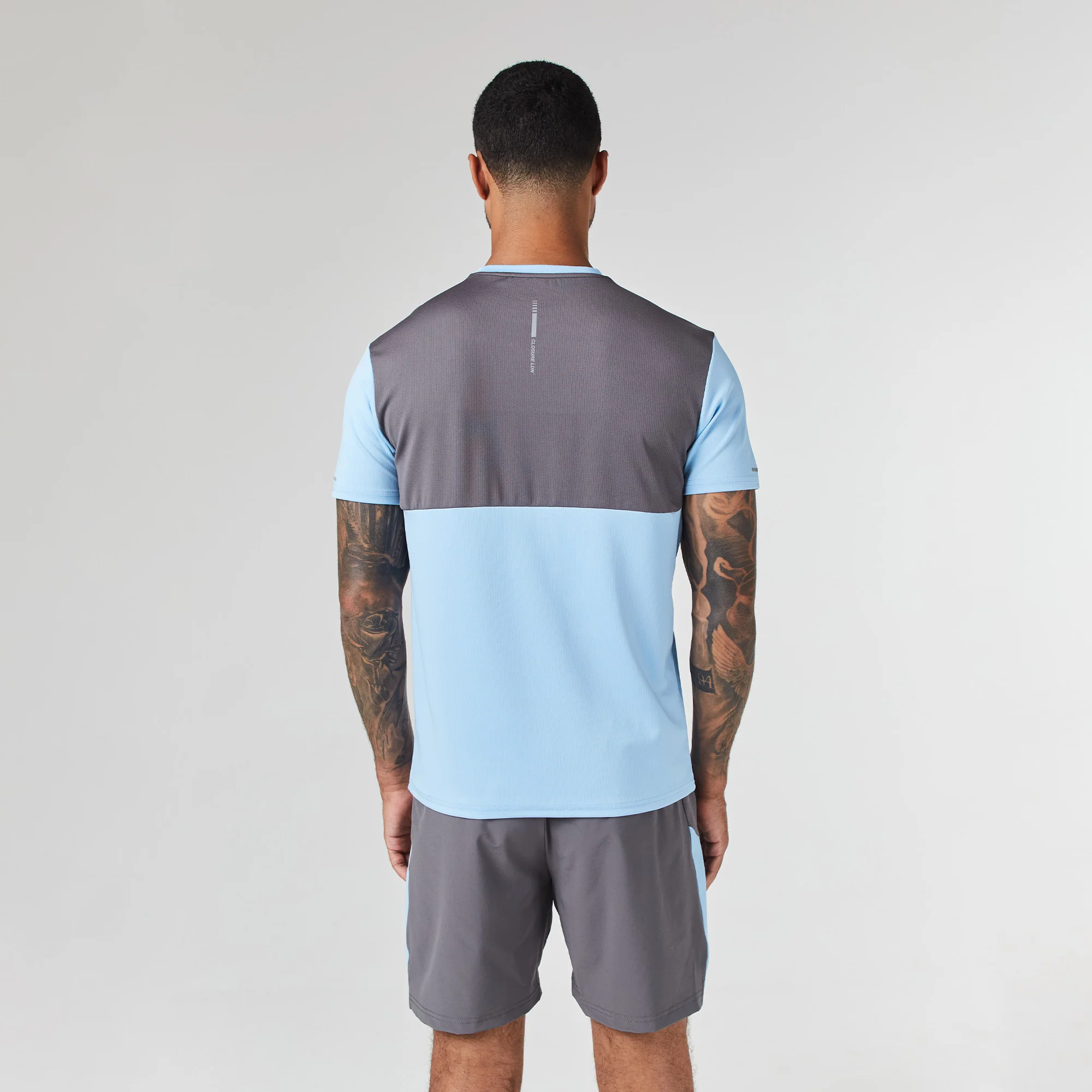 Cut & Sew Training Twinset | Light Blue - Image 8