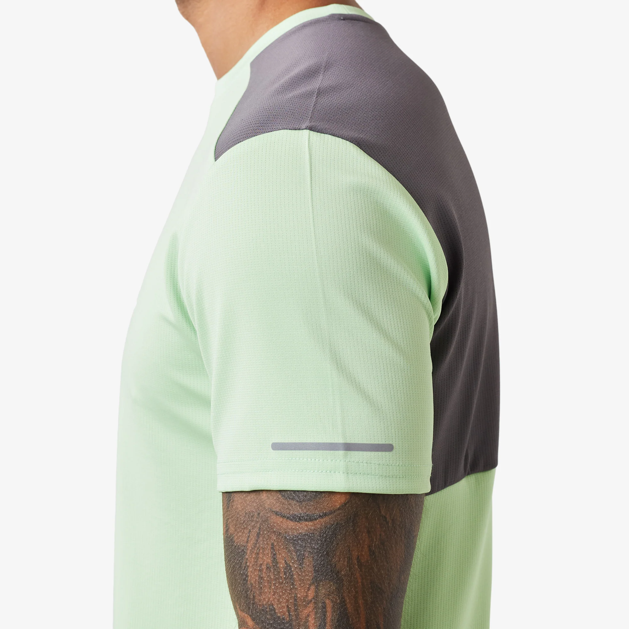 Cut & Sew Training Twinset | Lime/Charcoal - Image 9