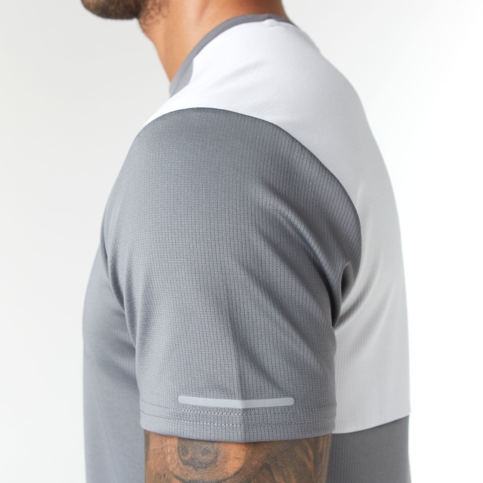 Cut & Sew Training Twinset | Mid Grey - Image 6