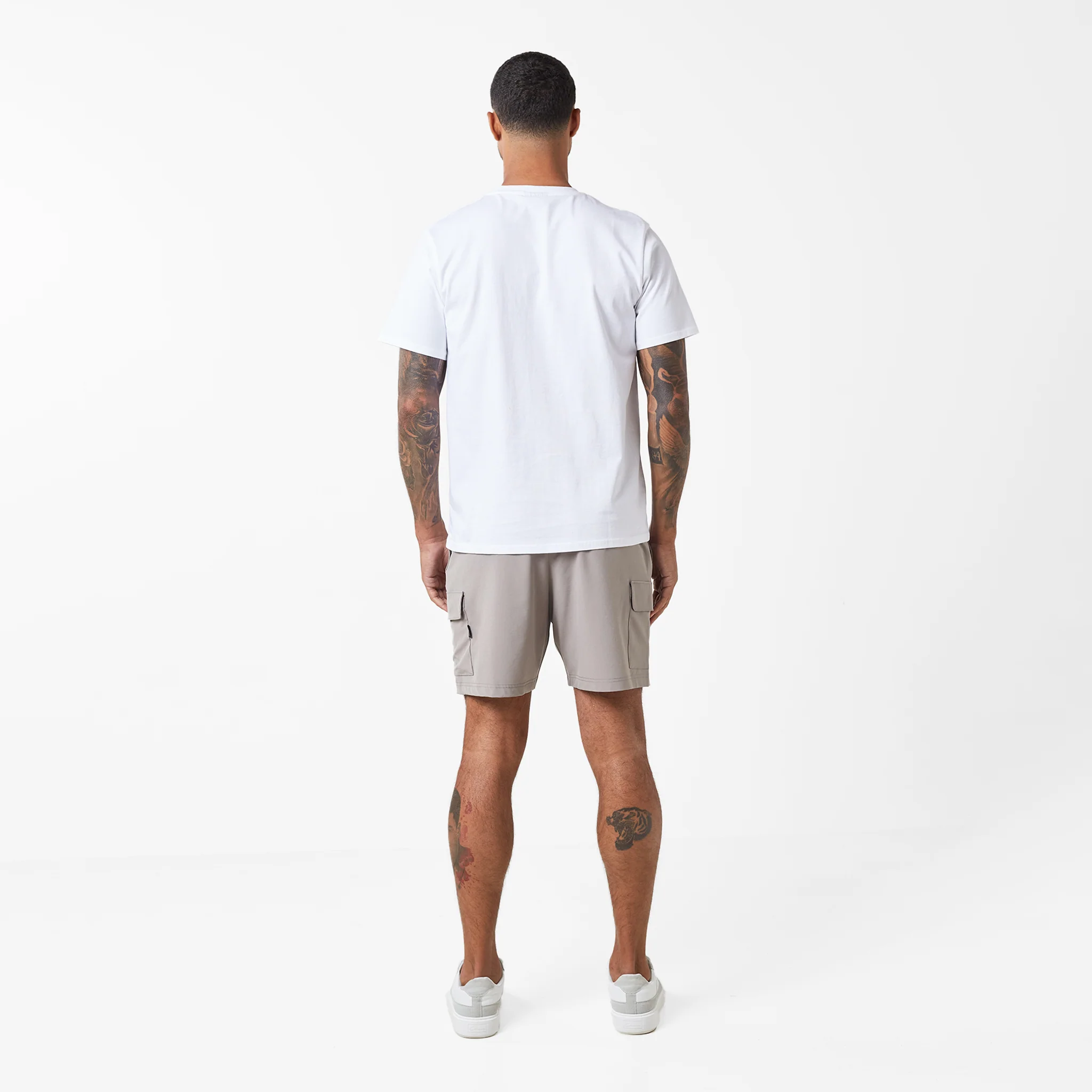 Tech Pocket Twinset | White/Stone - Image 8