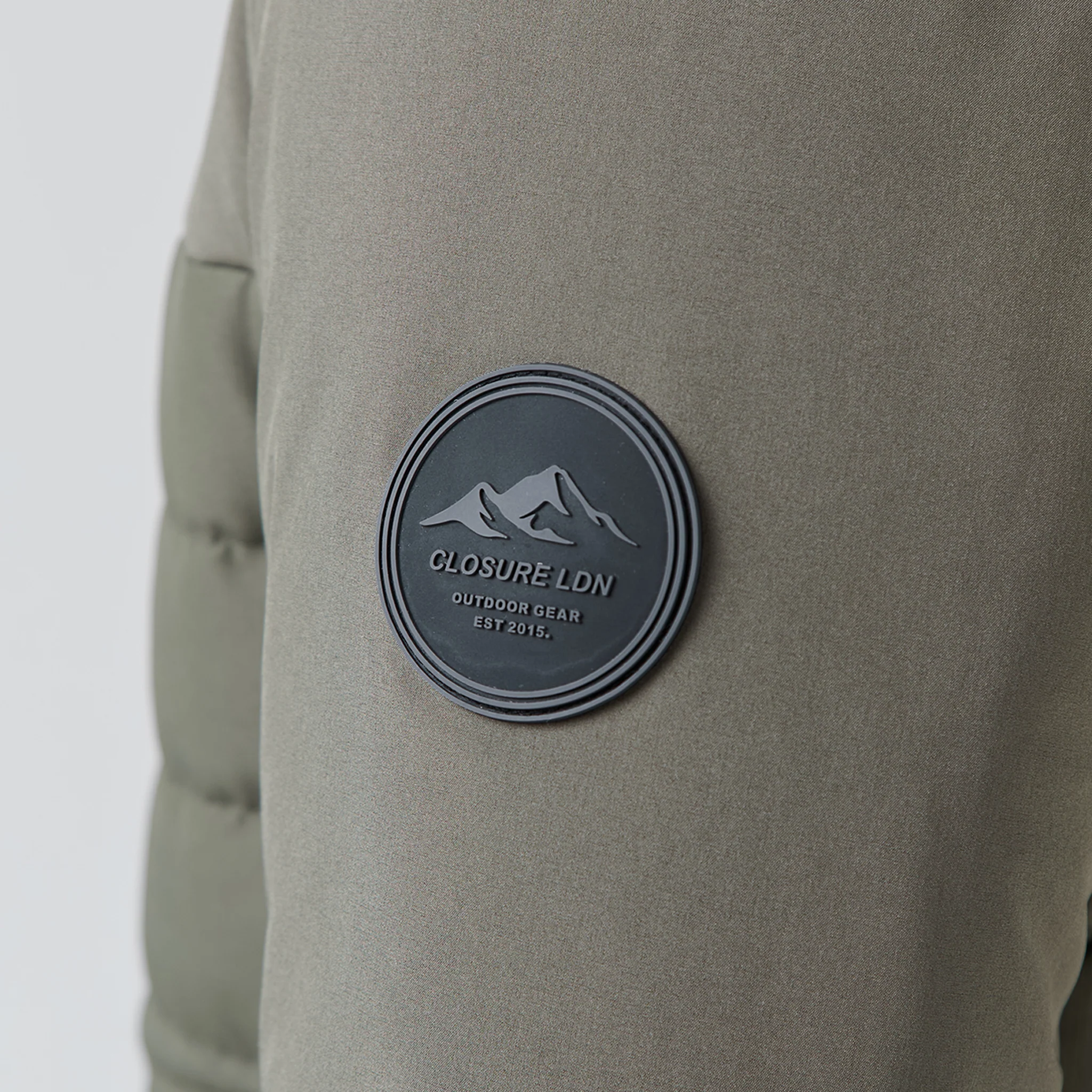 Contrast Soft Shell Jacket | Washed Khaki - Image 6