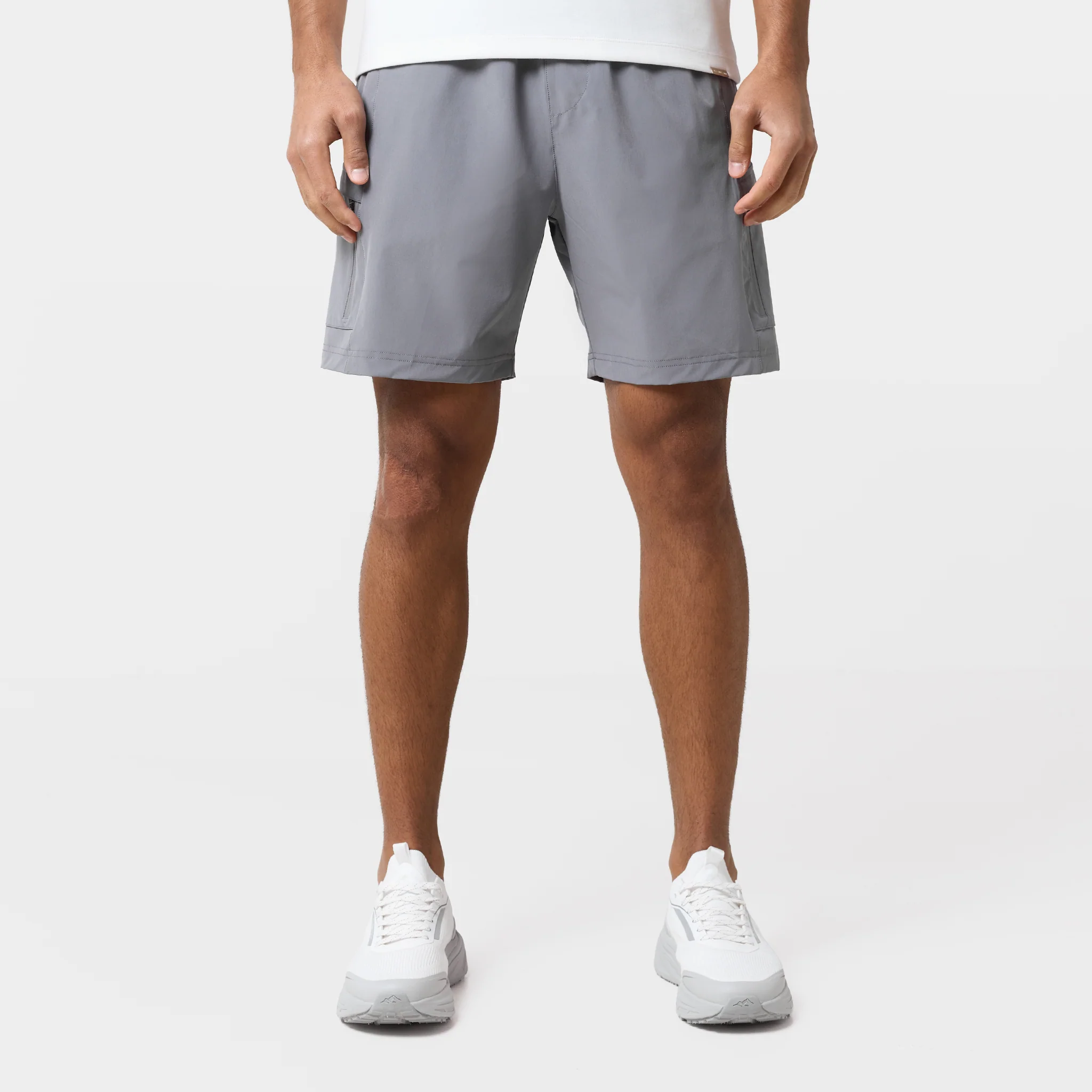Contrast Tech Windbreaker Twinset | Iron Grey/Mint - Image 10