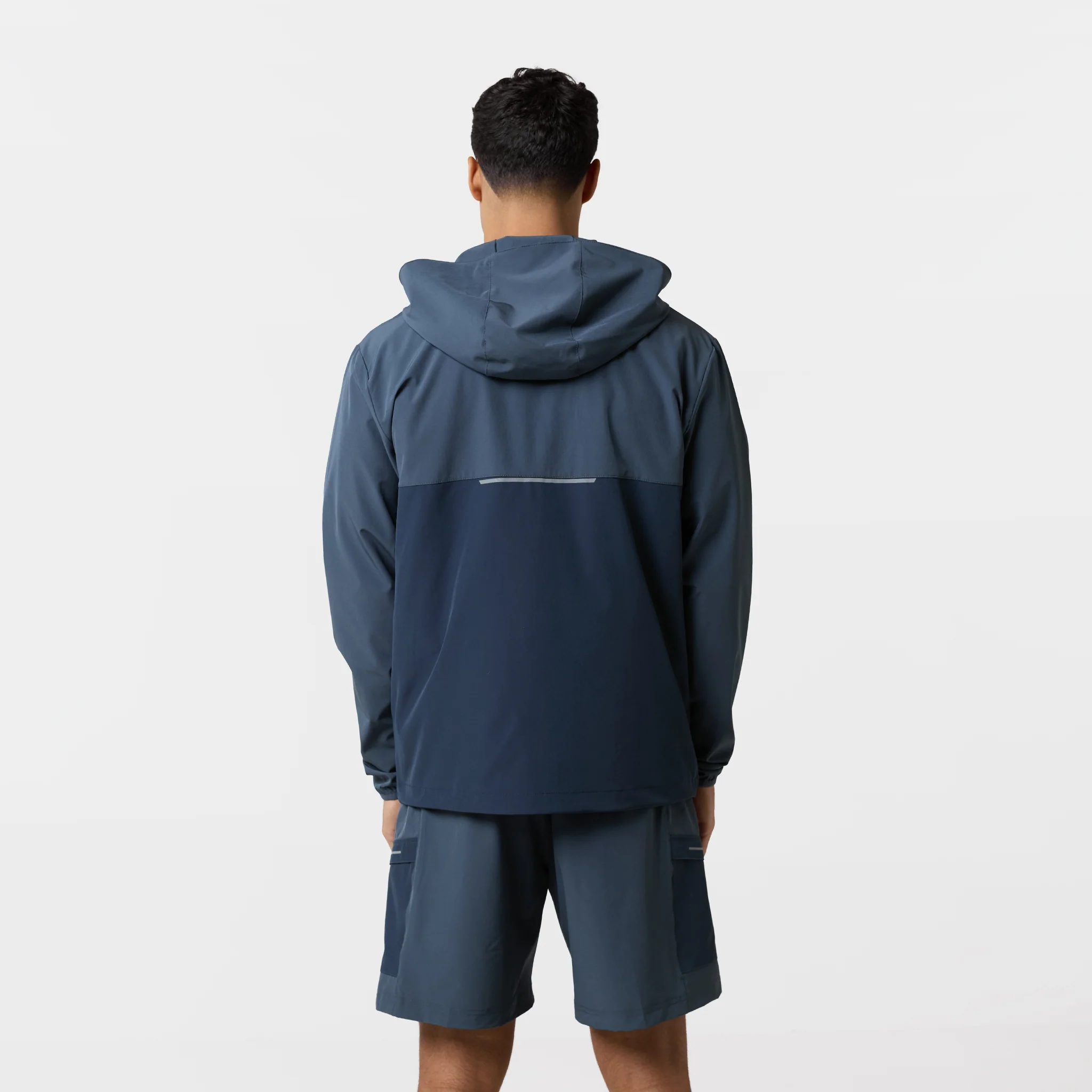 Contrast Tech Windbreaker Twinset | Navy/Blue - Image 10