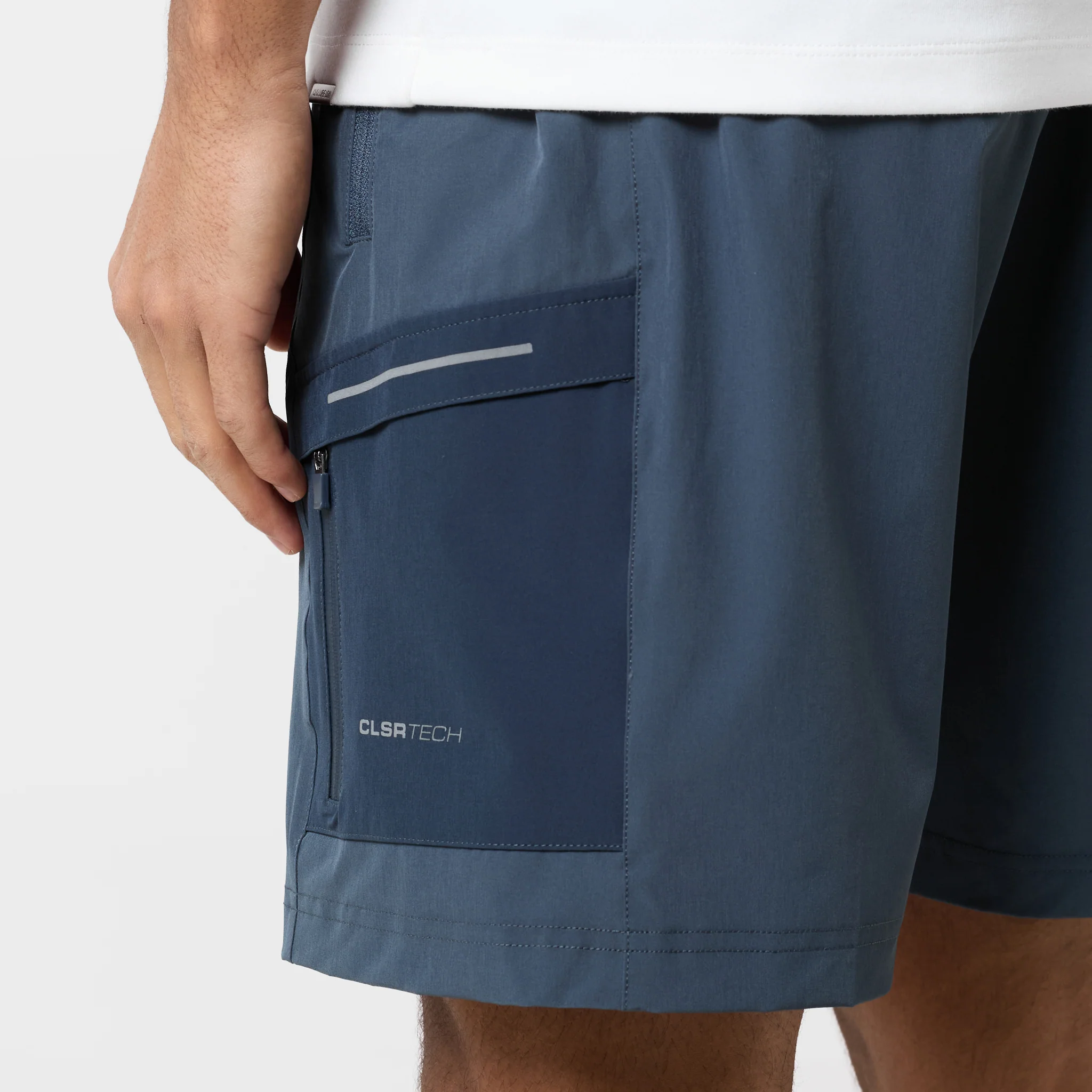 Contrast Tech Windbreaker Twinset | Navy/Blue - Image 8