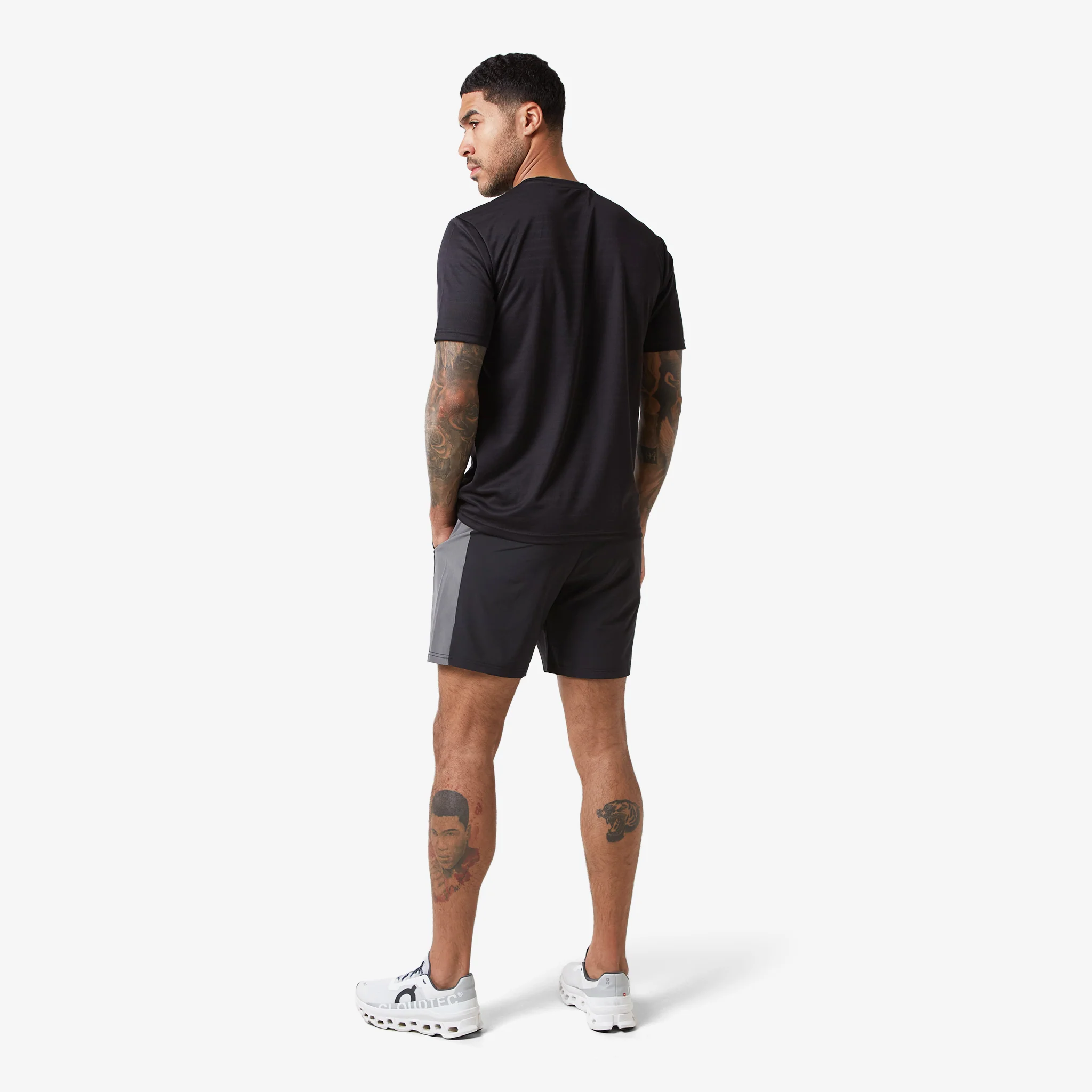 Core Cut & Sew Short | Black/Grey - Image 7