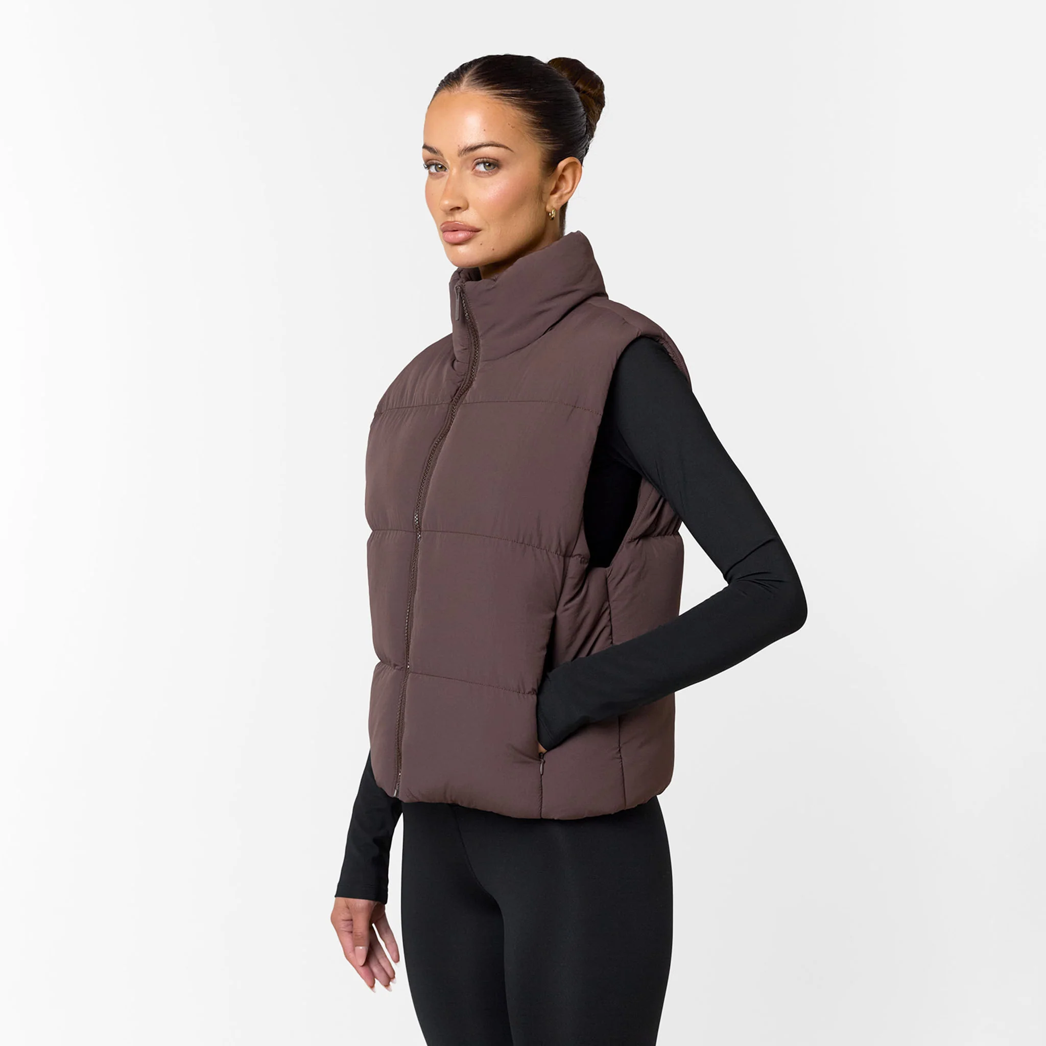 Core Gilet | Coffee - Image 2