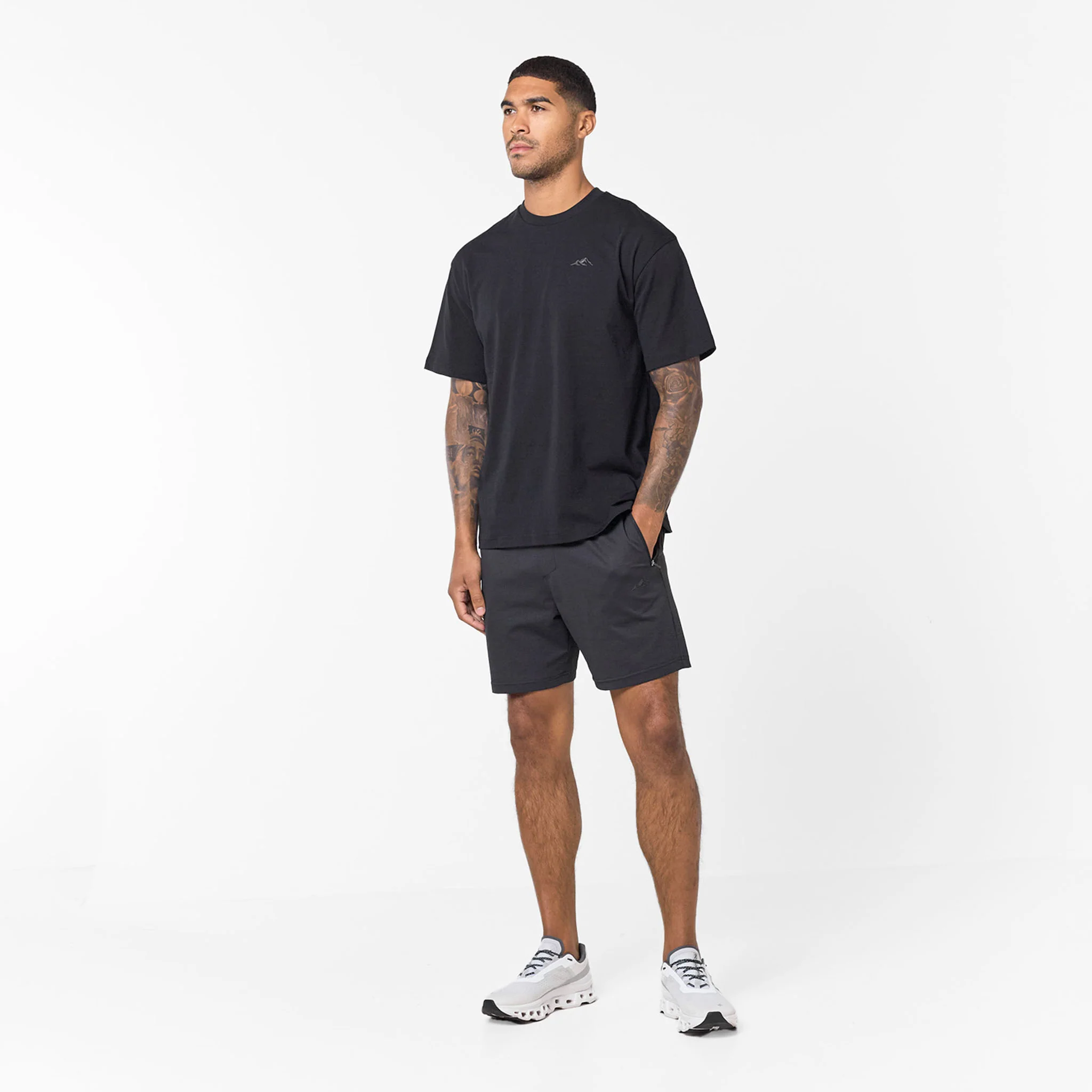 Core Mountain T-Shirt | Black - Image 4