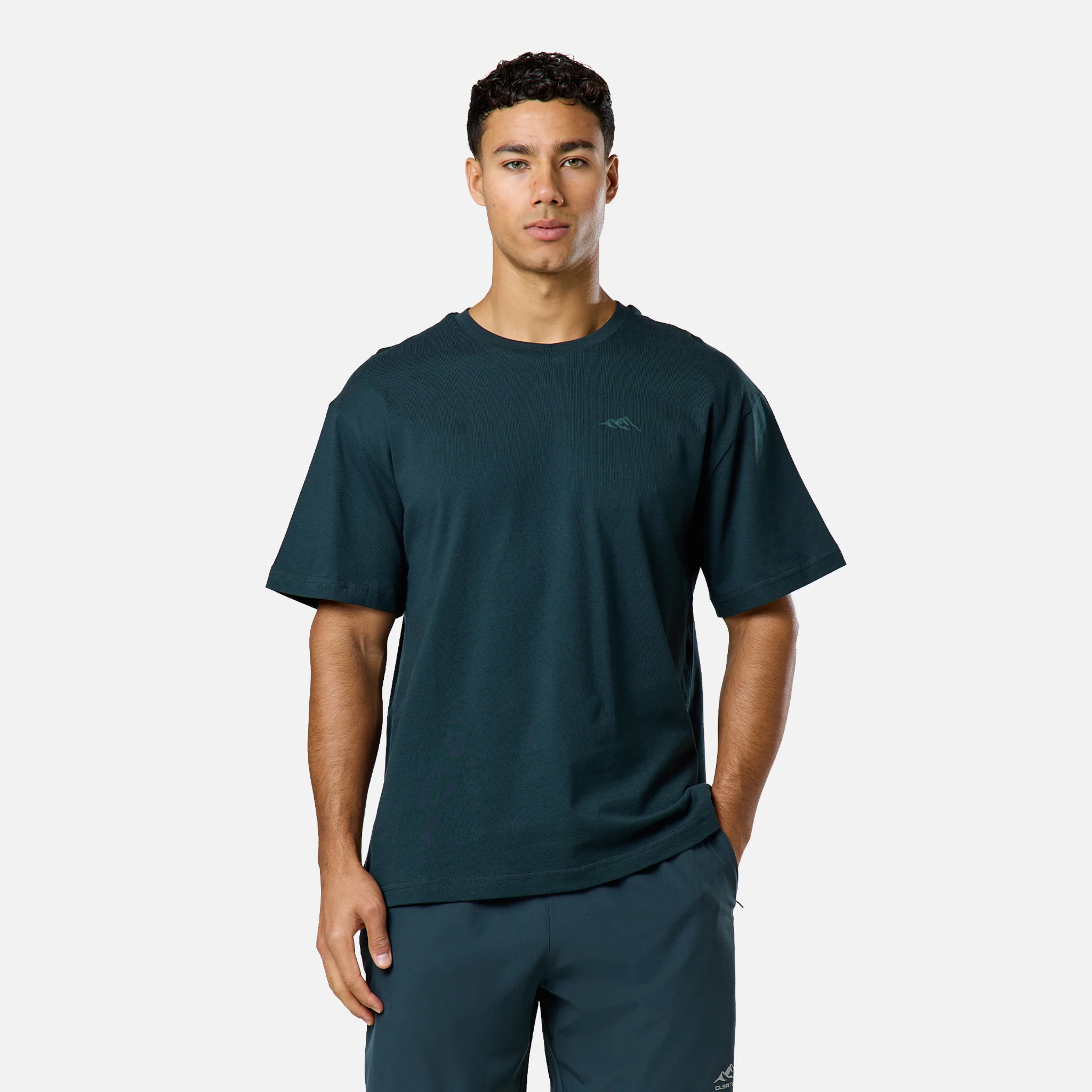 Core Mountain T-Shirt | Dark Teal