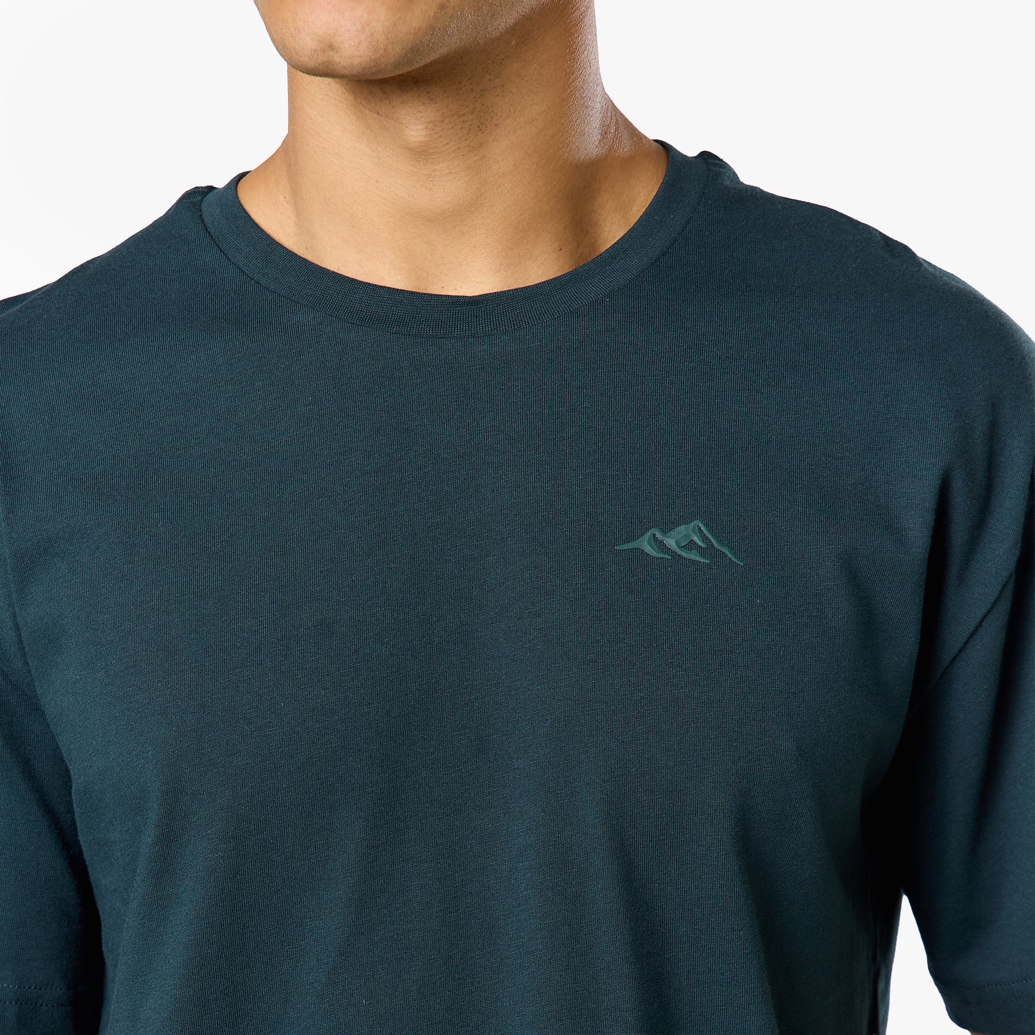 Core Mountain T-Shirt | Dark Teal - Image 2