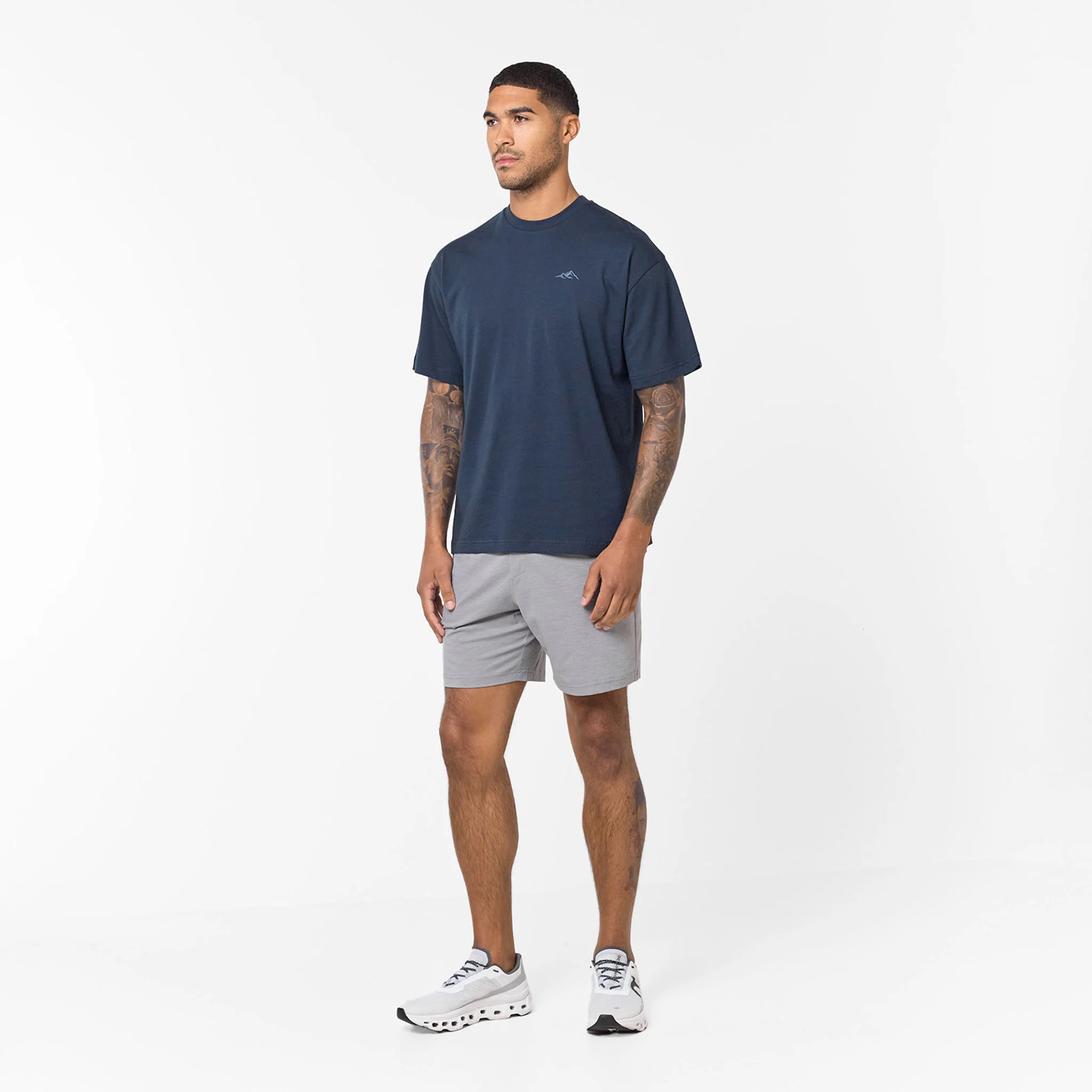 Core Mountain T-Shirt | Navy - Image 3