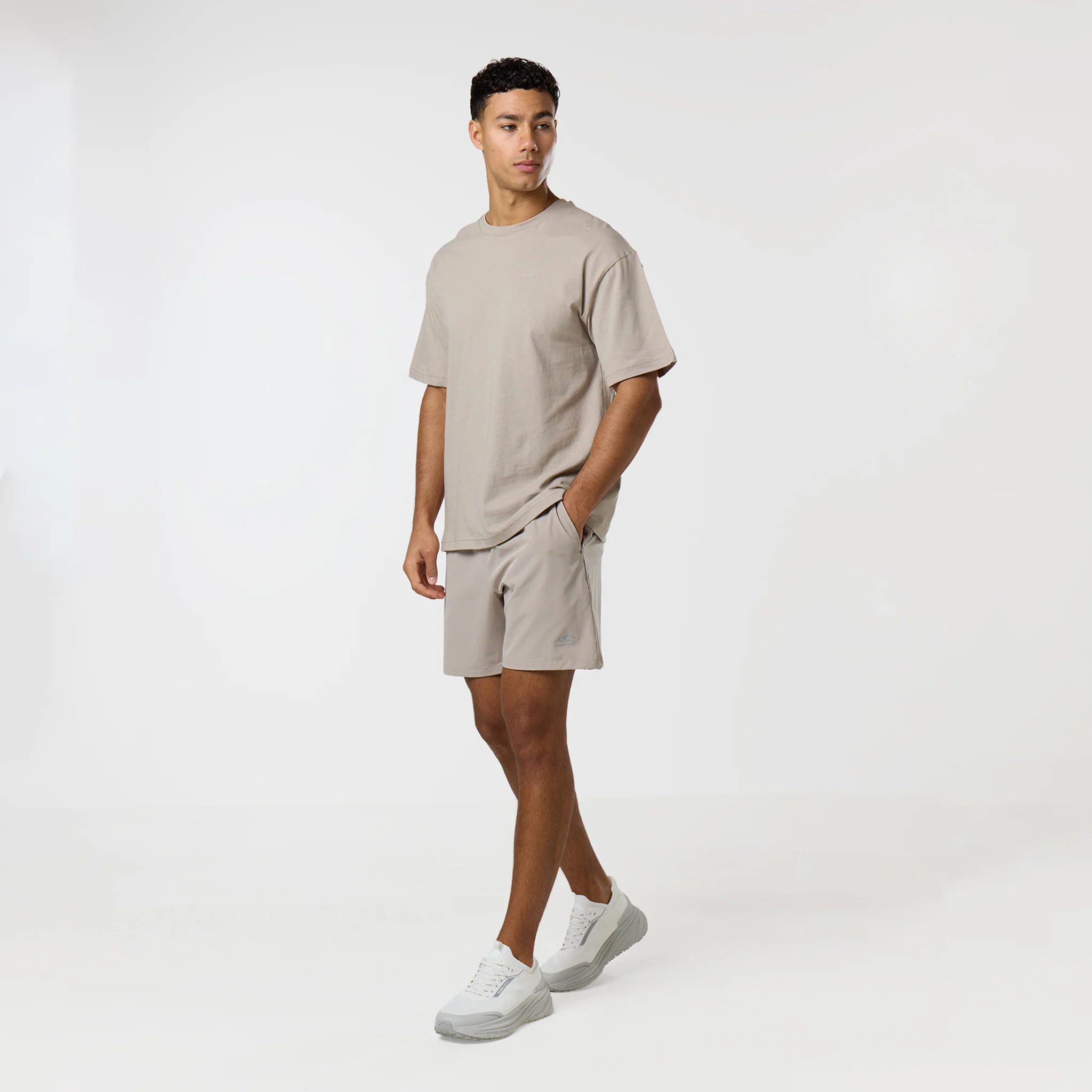 Core Mountain T-Shirt | Stone - Image 3