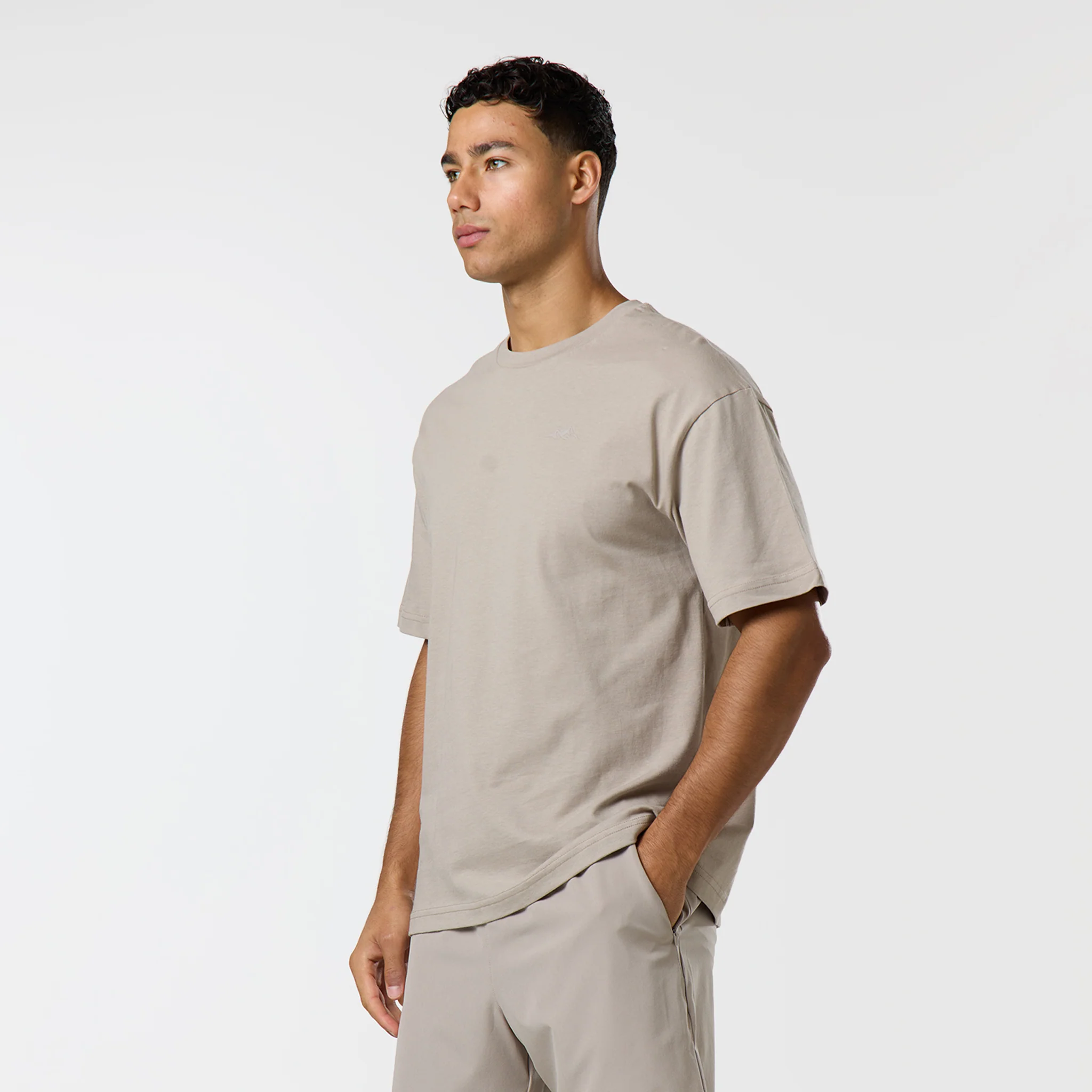 Core Mountain T-Shirt | Stone - Image 5
