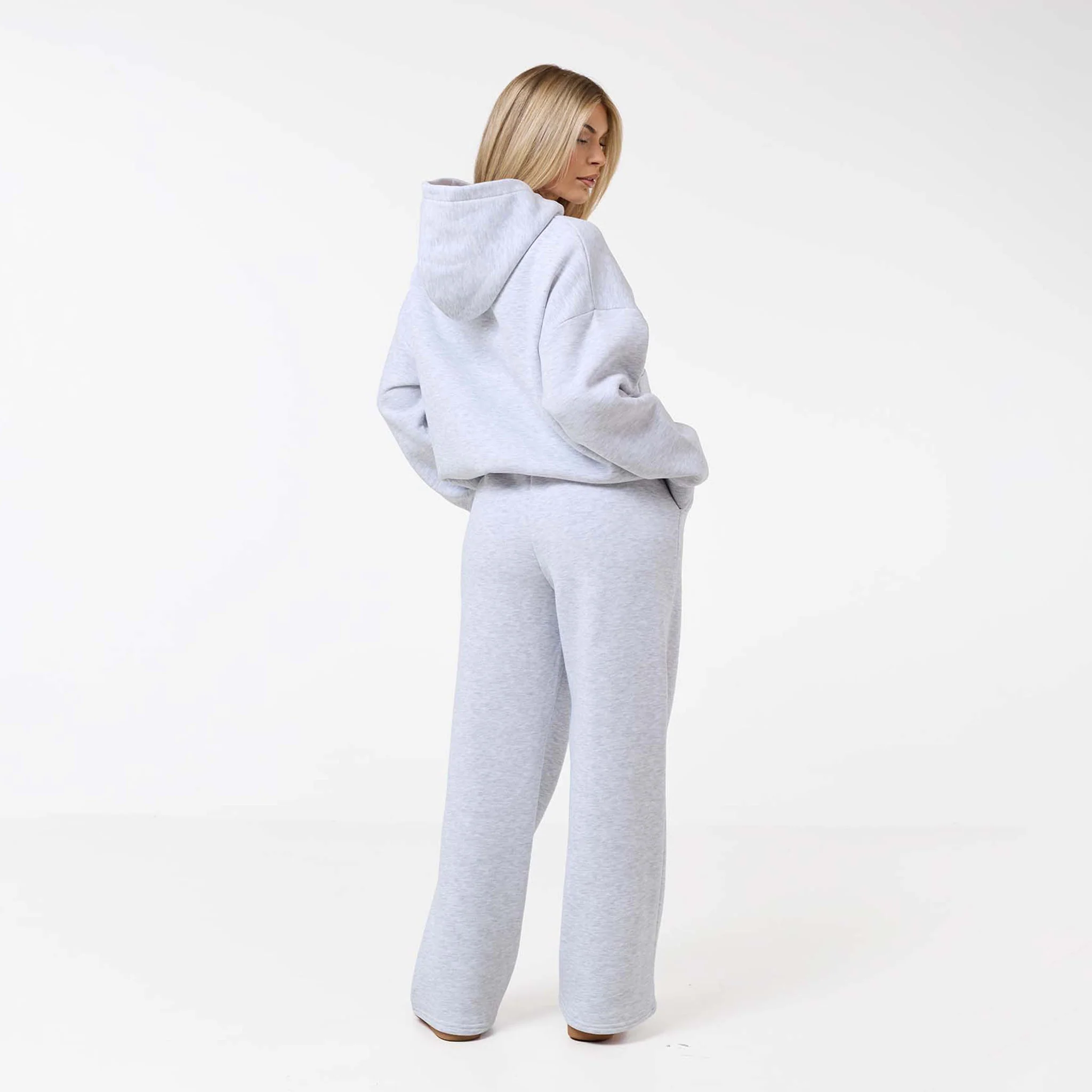 Core Open Hem Jogger | Grey Marl - Image 4