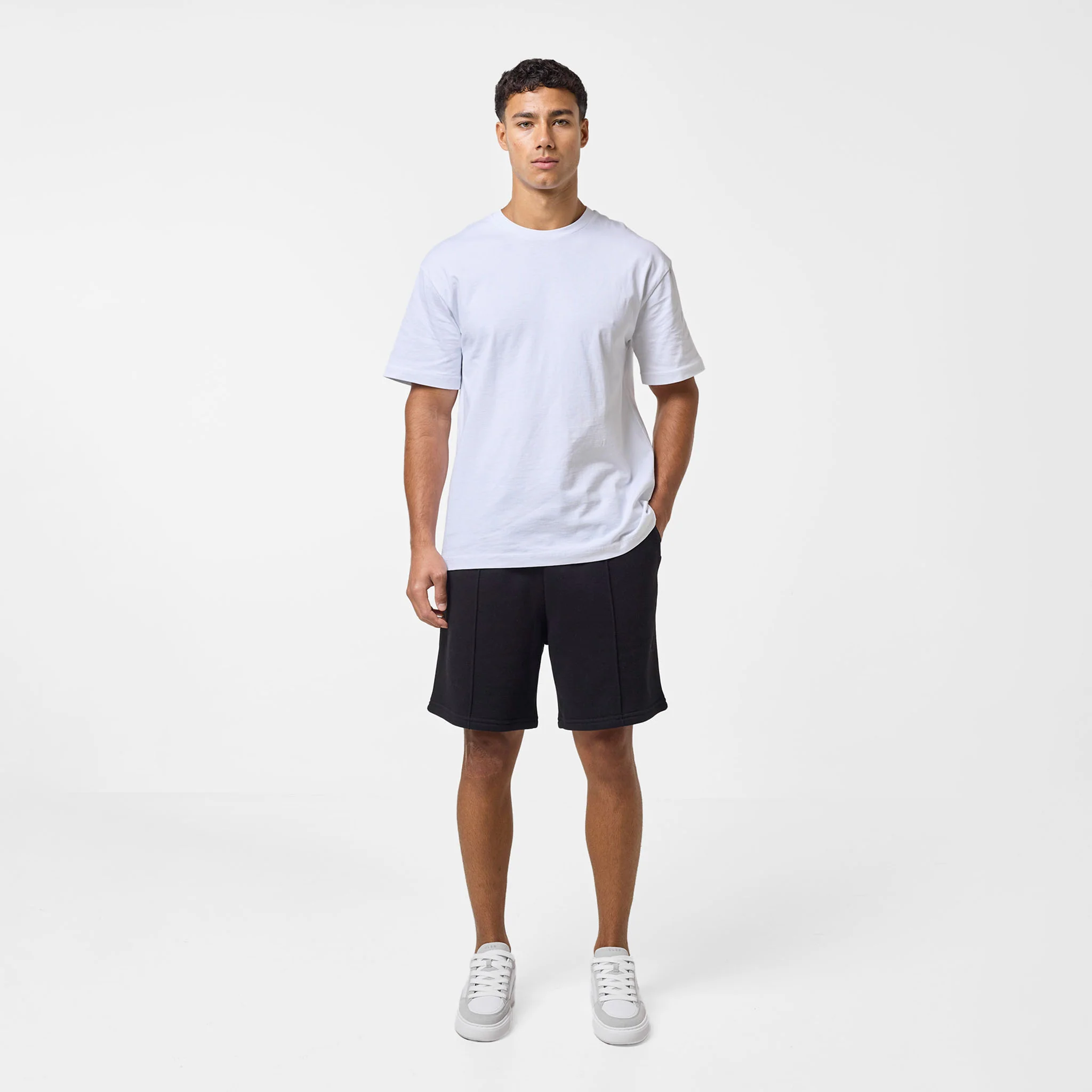 Pleated Core Short | Black - Image 5