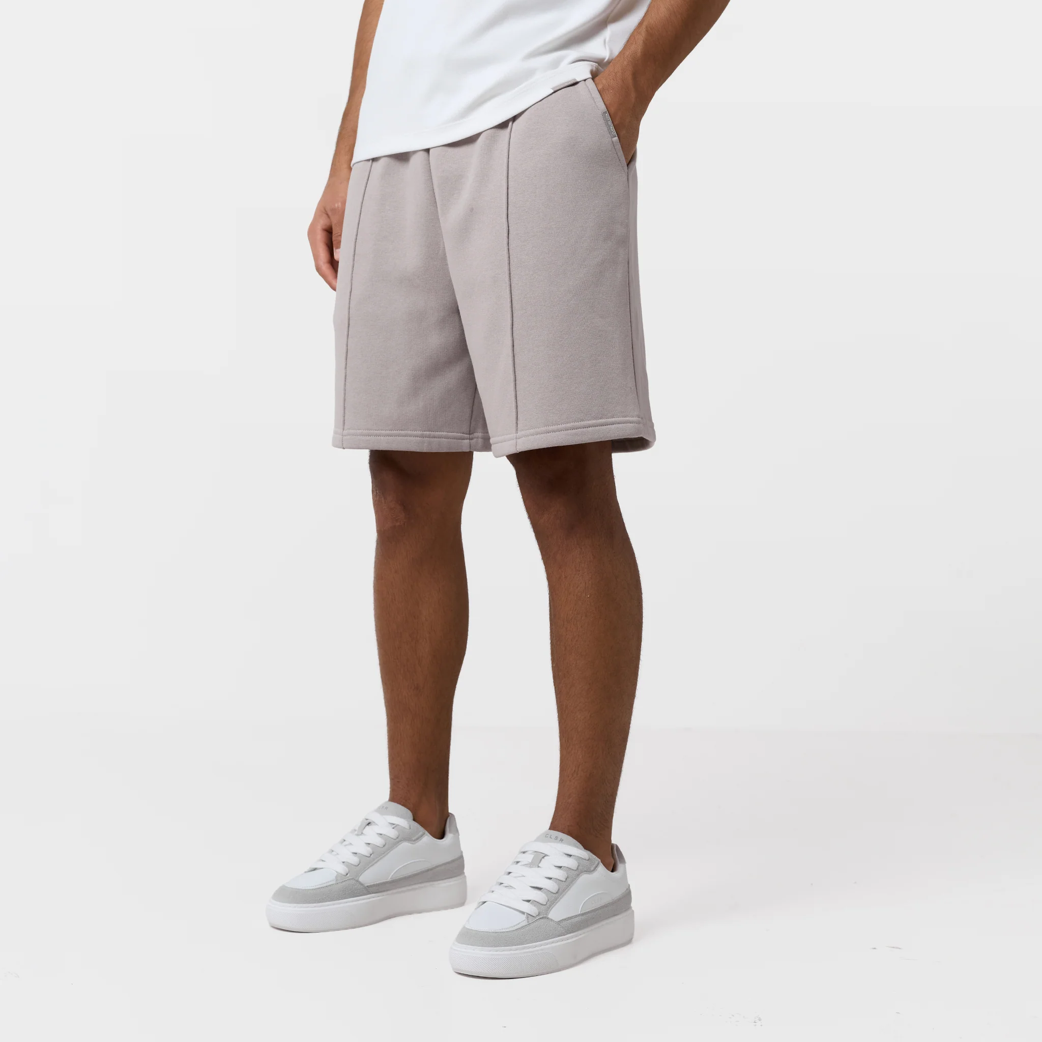 Pleated Core Short | Stone