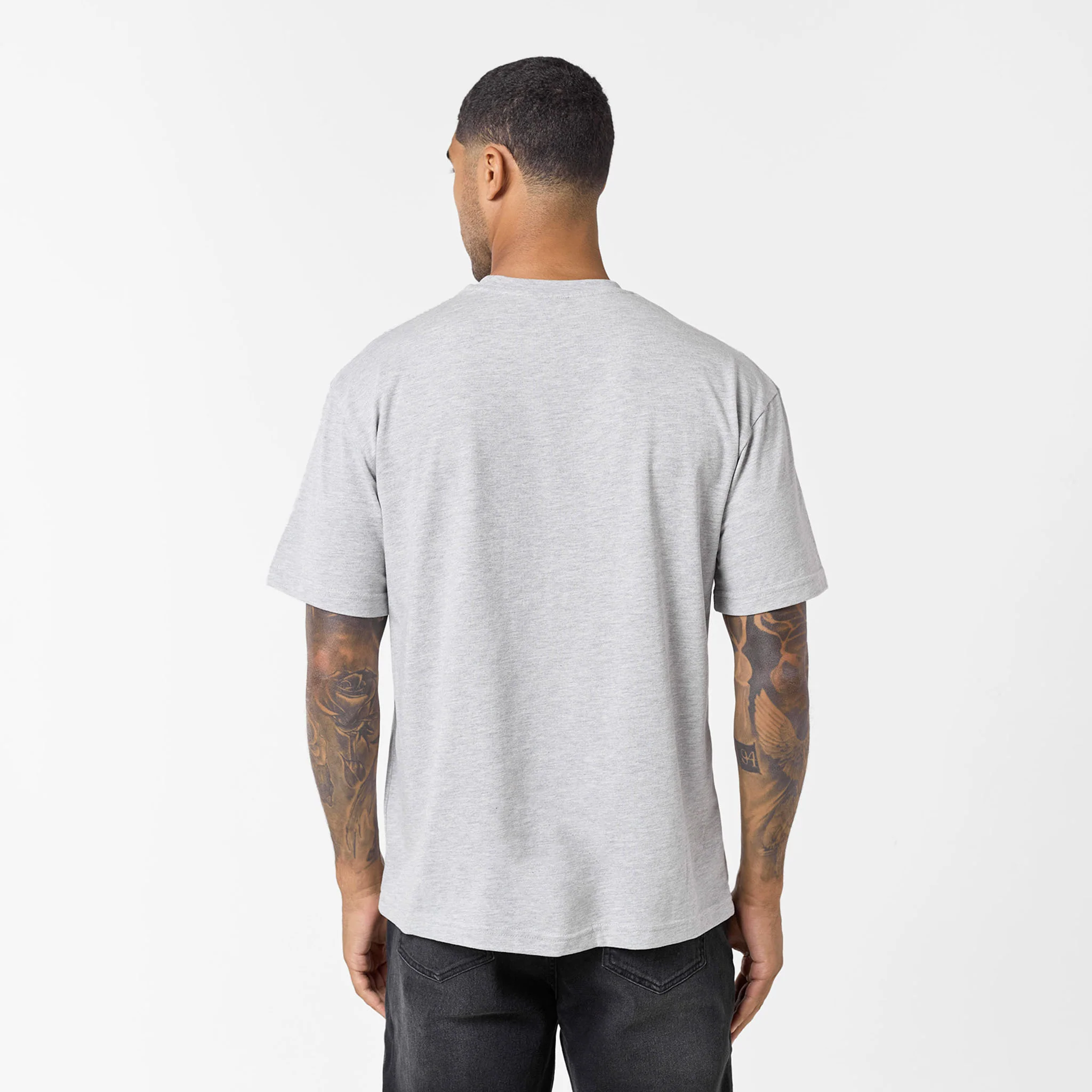 2-Pack Core Relaxed Fit T-Shirt | Black/Grey - Image 11