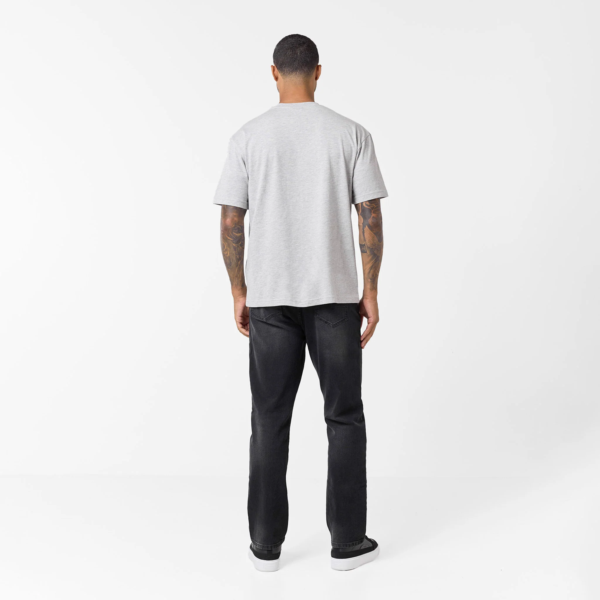 2-Pack Core Relaxed Fit T-Shirt | Black/Grey - Image 12