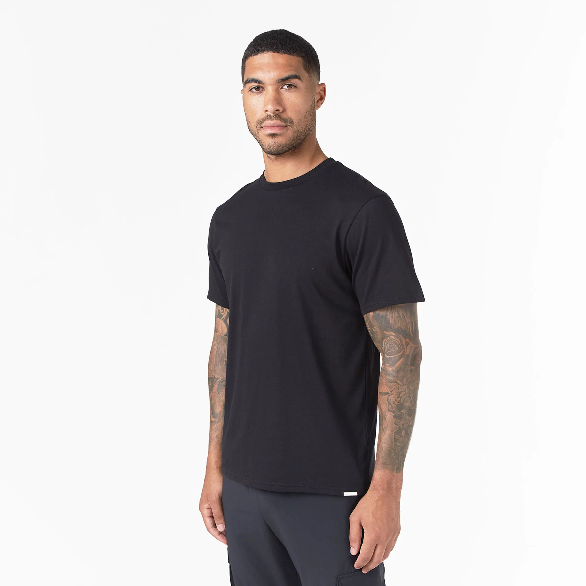 2-Pack Core Relaxed Fit T-Shirt | Black/Grey - Image 2