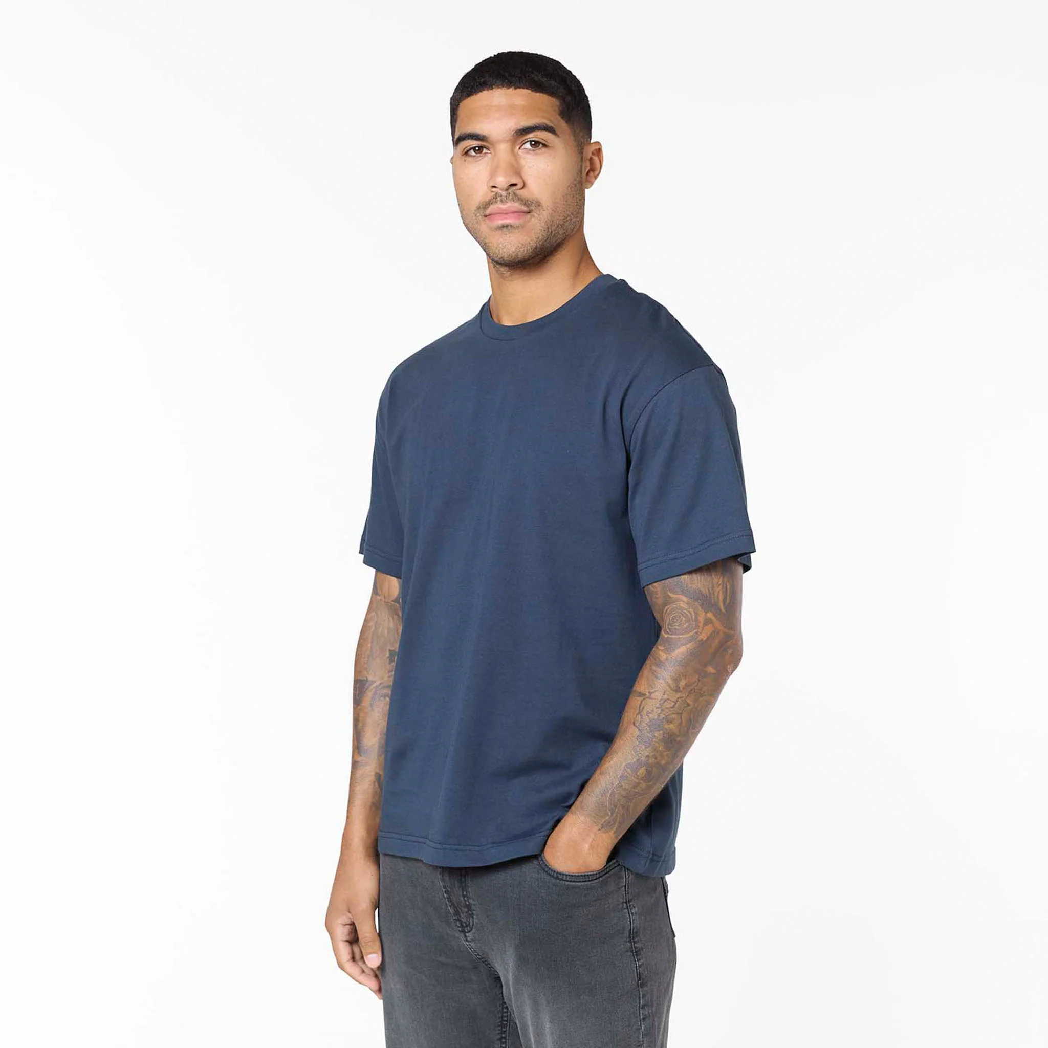 2-Pack Core Relaxed Fit T-Shirt | Black/Navy - Image 7