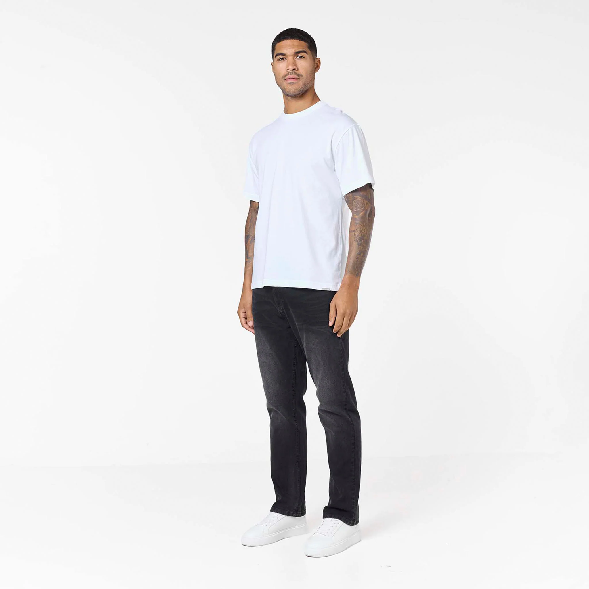 2-Pack Core Relaxed Fit T-Shirt | Black/White - Image 8