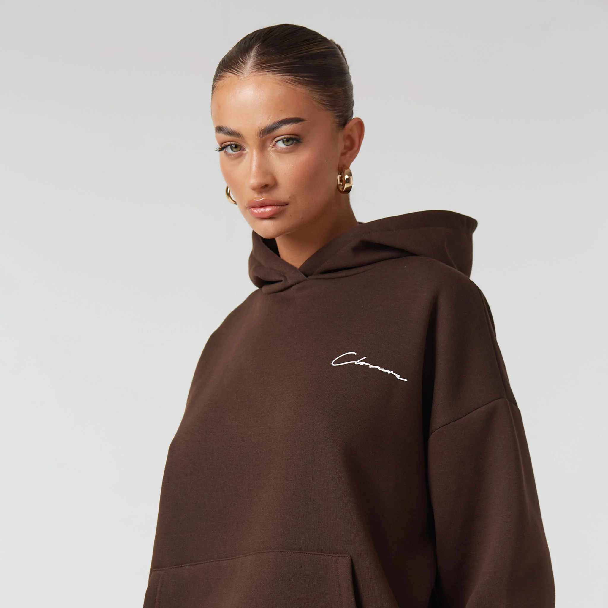 Core Signature Tracksuit | Coffee Bean - Image 3
