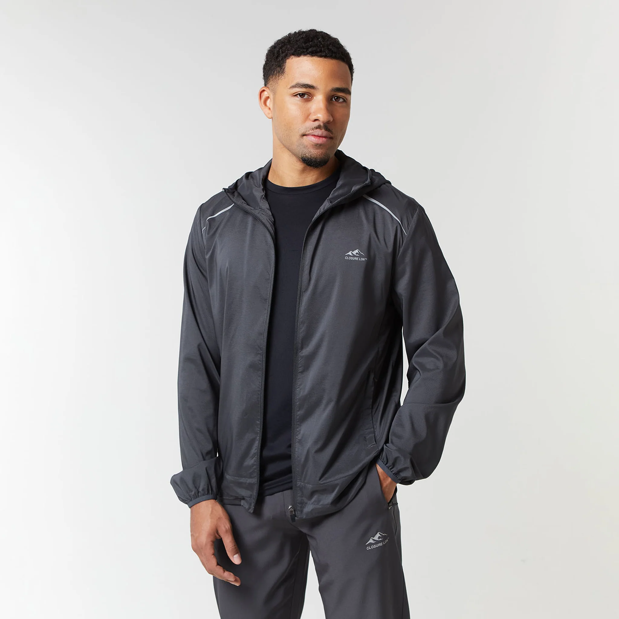 Core Windbreaker | Charcoal - Image 8
