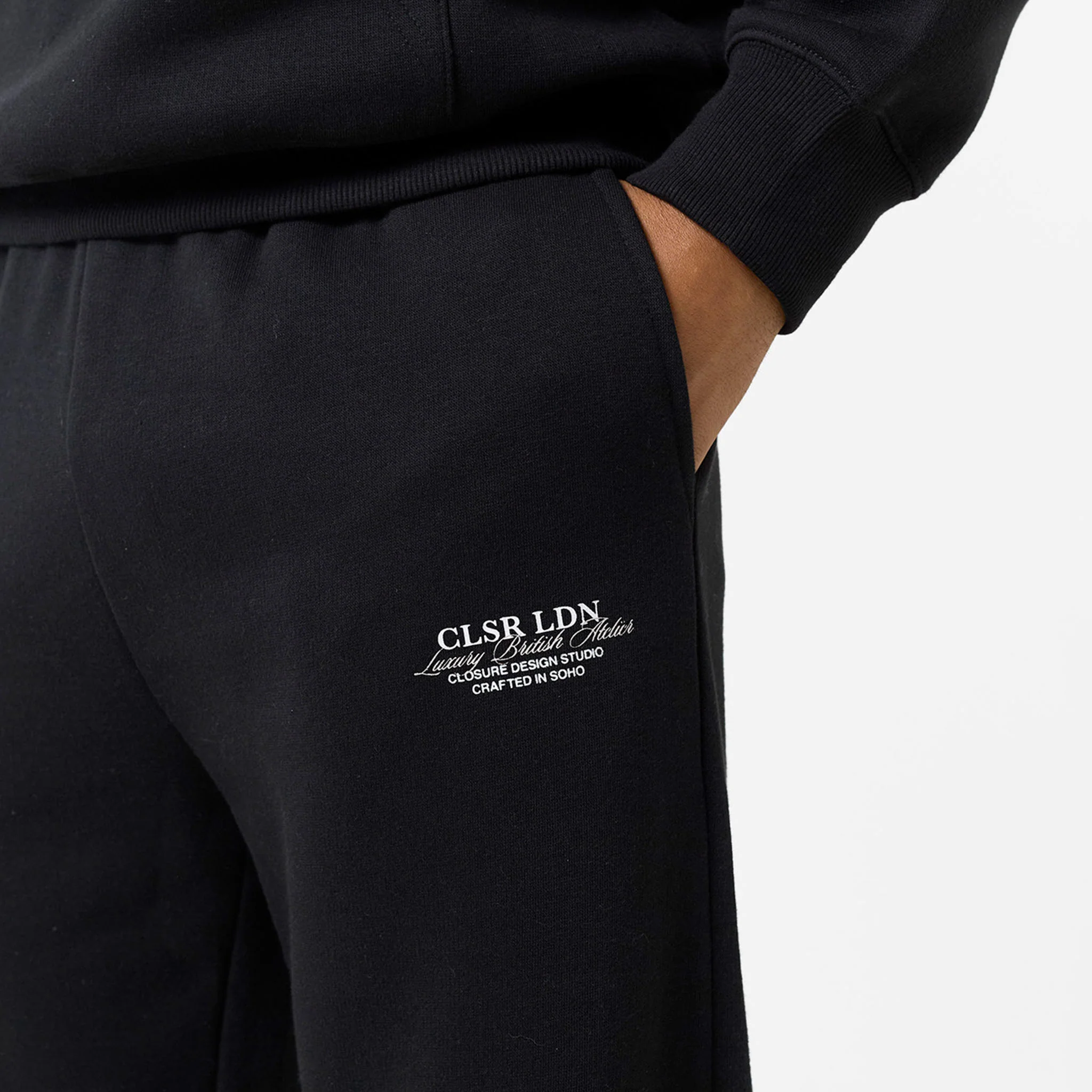 Crafted Luxury Tracksuit | Black - Image 6