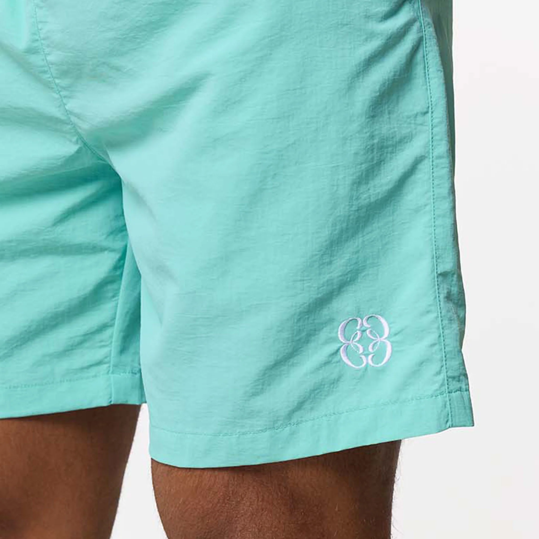 Crinkle Icon Swimshort | Aqua - Image 10