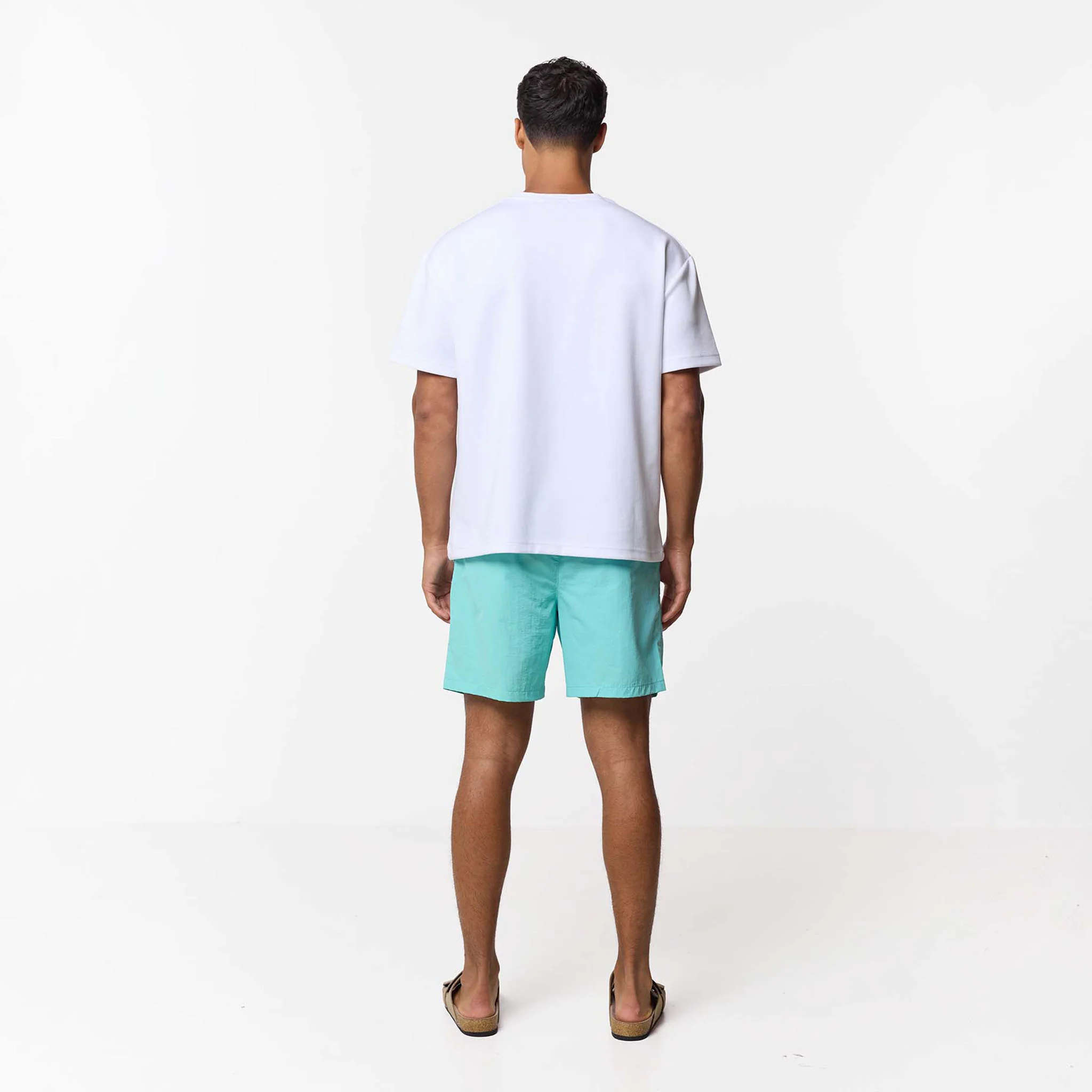 Crinkle Icon Swimshort | Aqua - Image 9