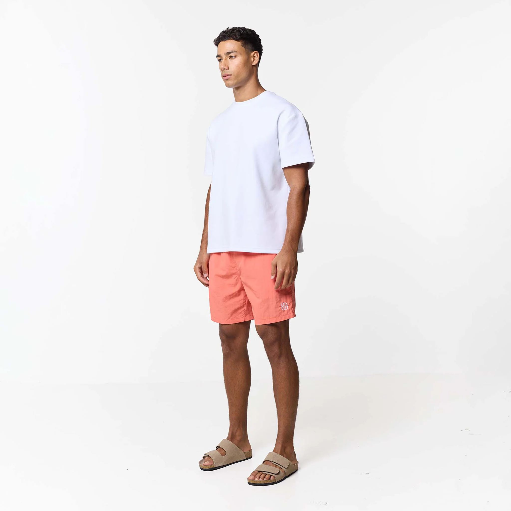 Crinkle Icon Swimshort | Coral - Image 7