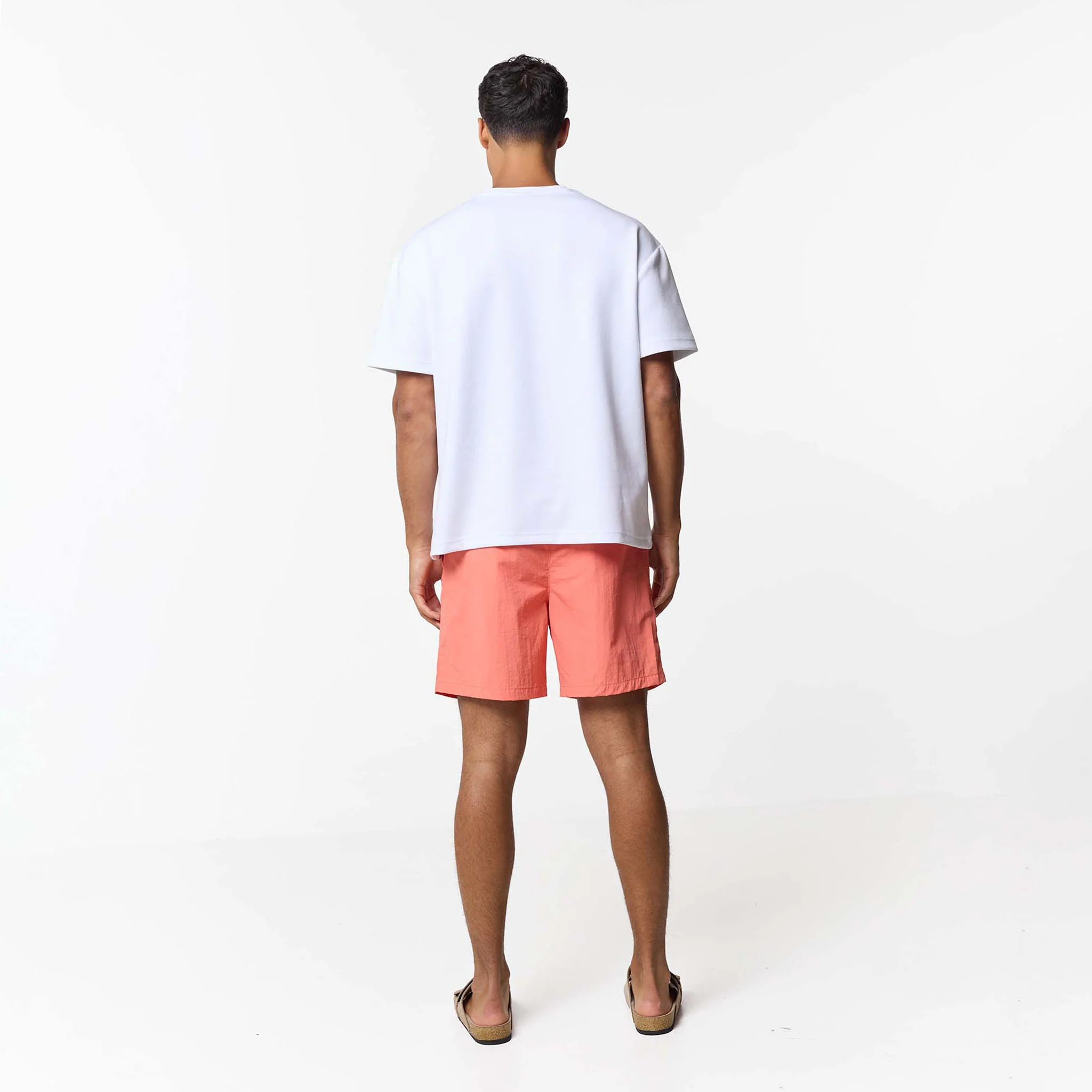 Crinkle Icon Swimshort | Coral - Image 9