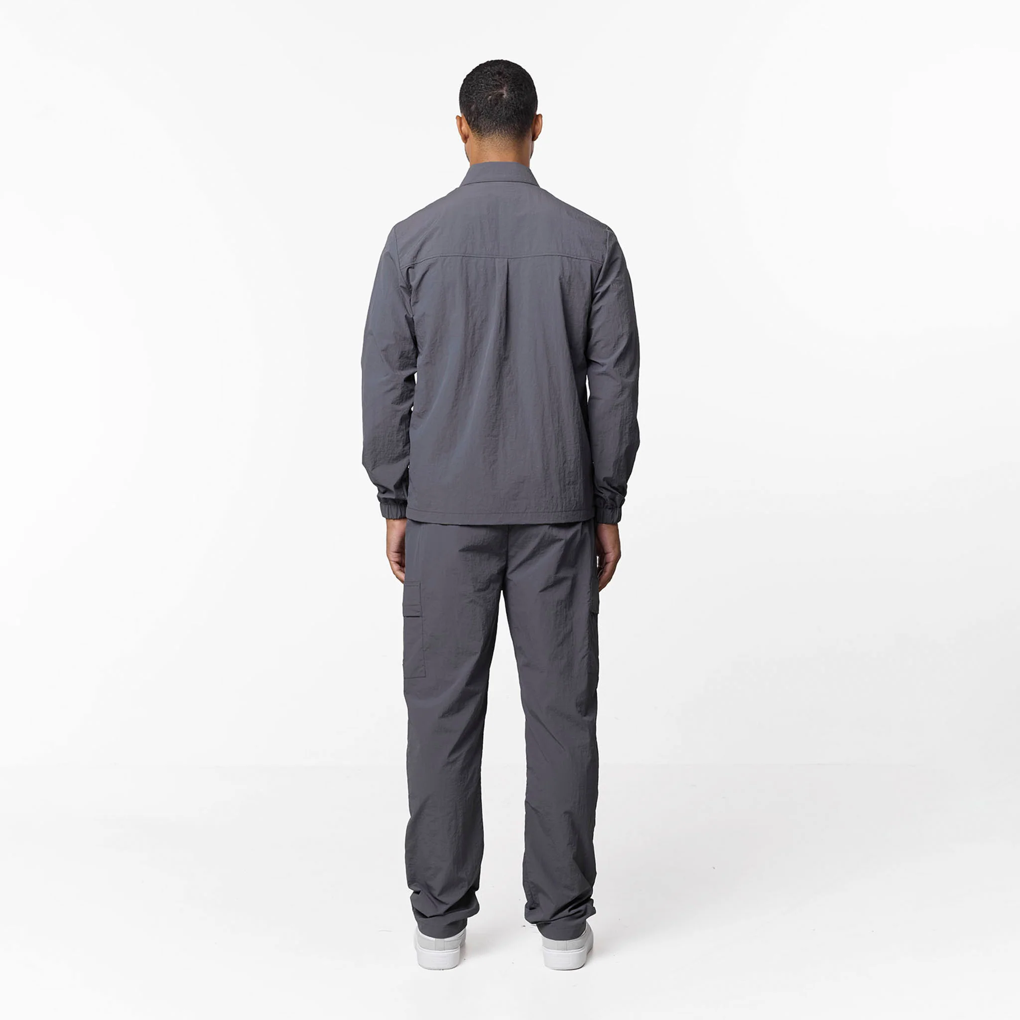 Crinkle Nylon Tech Utility Pant | Charcoal - Image 6
