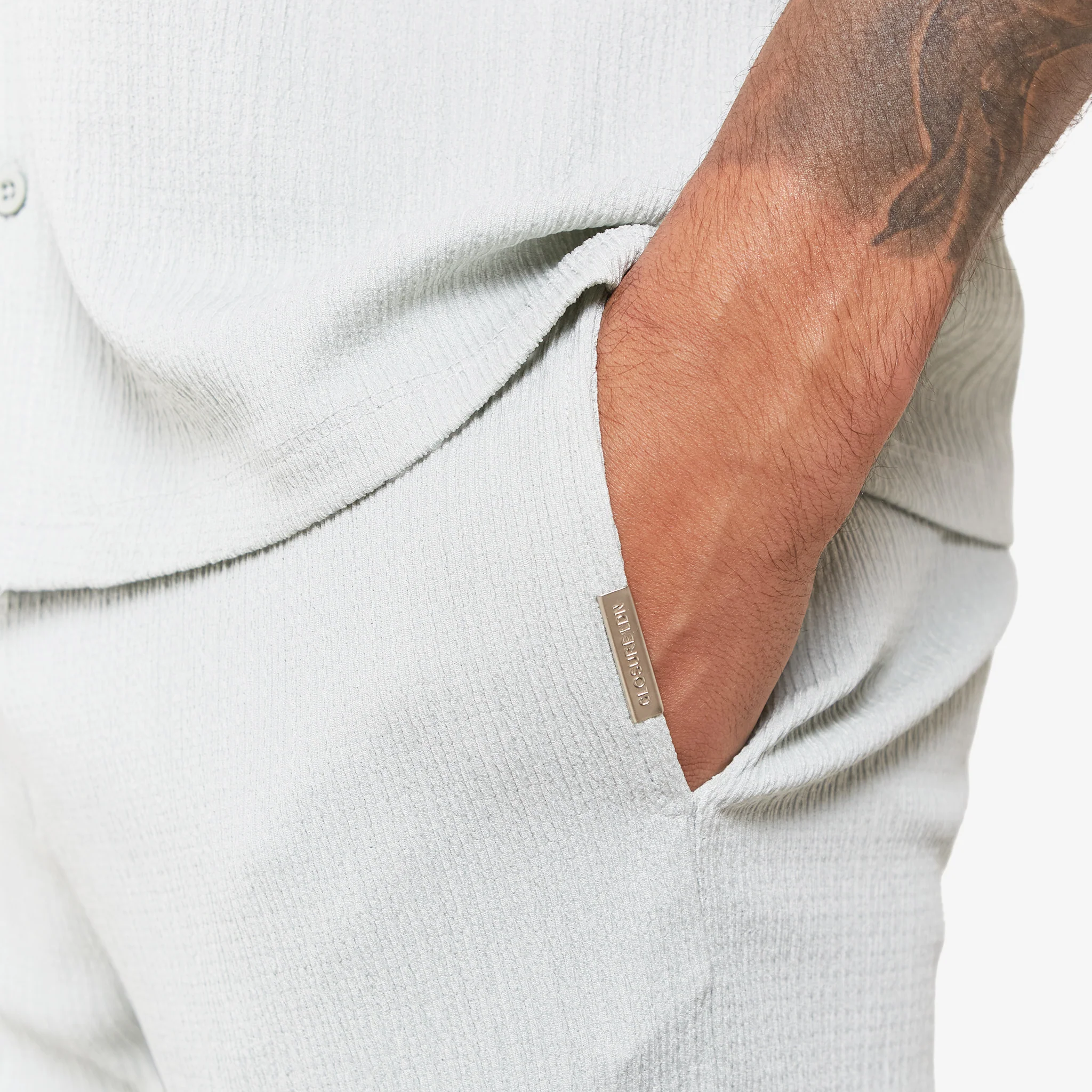 Crinkle Short | Dusky Mint - Image 5