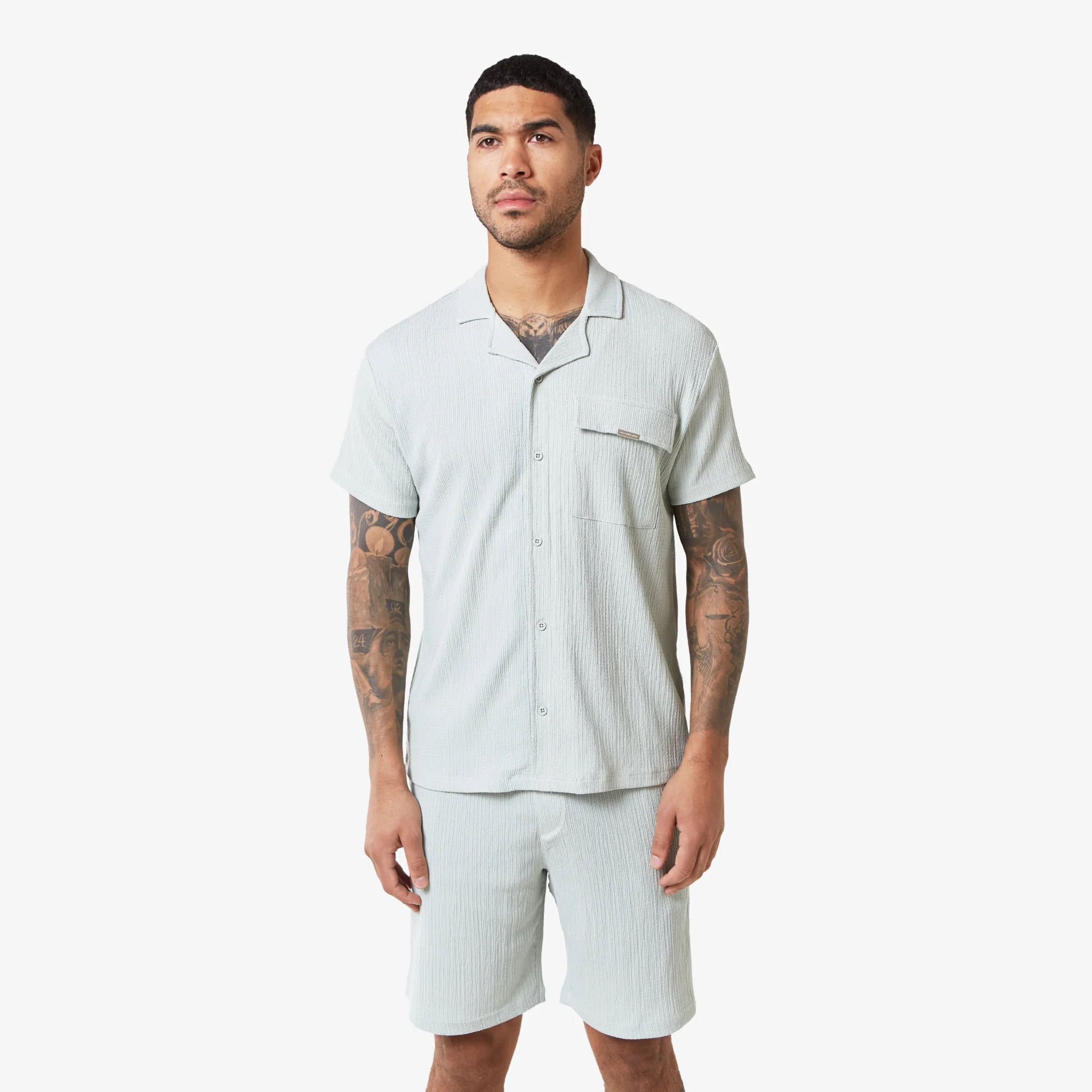 Crinkle Short | Dusky Mint - Image 7