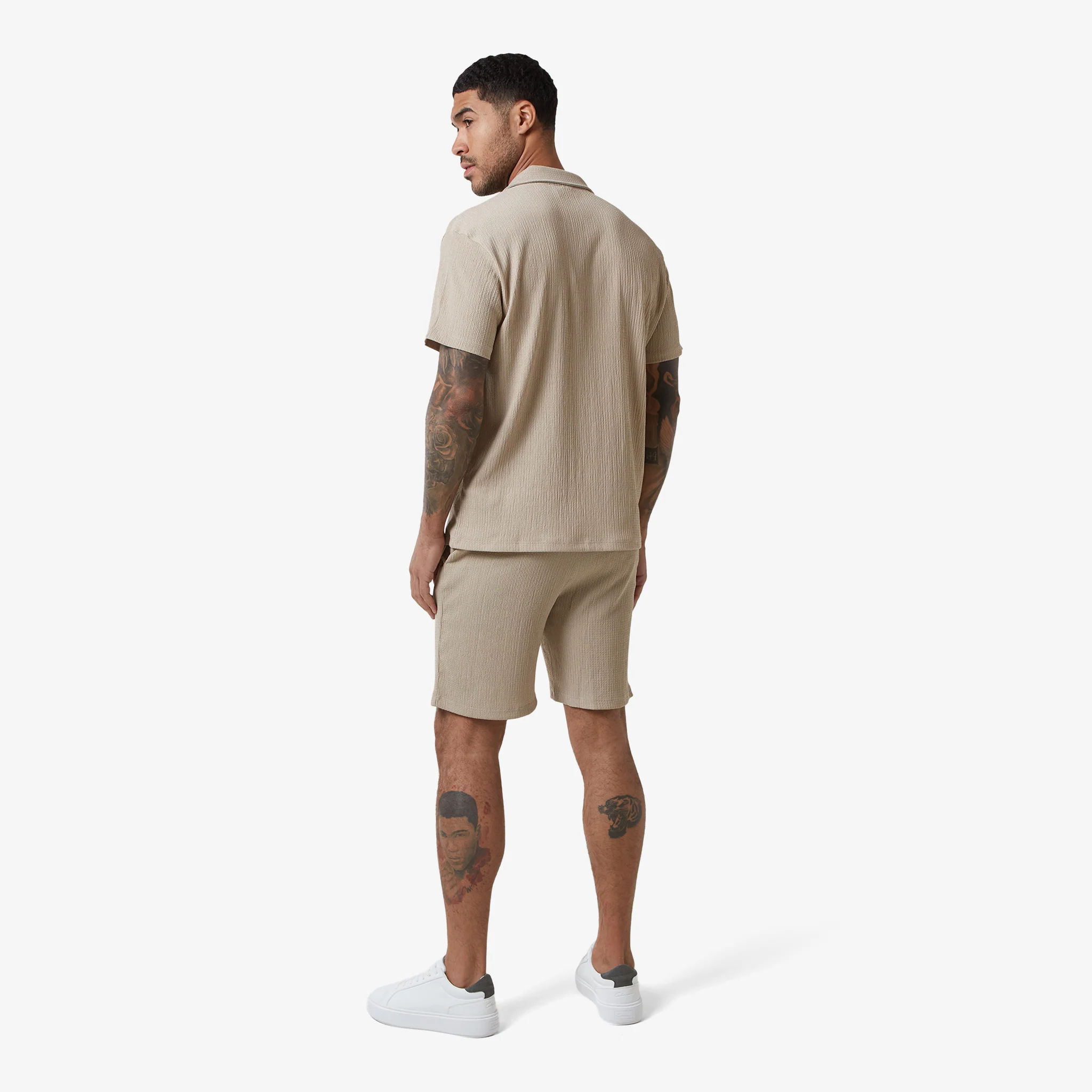 Crinkle Short | Stone - Image 9
