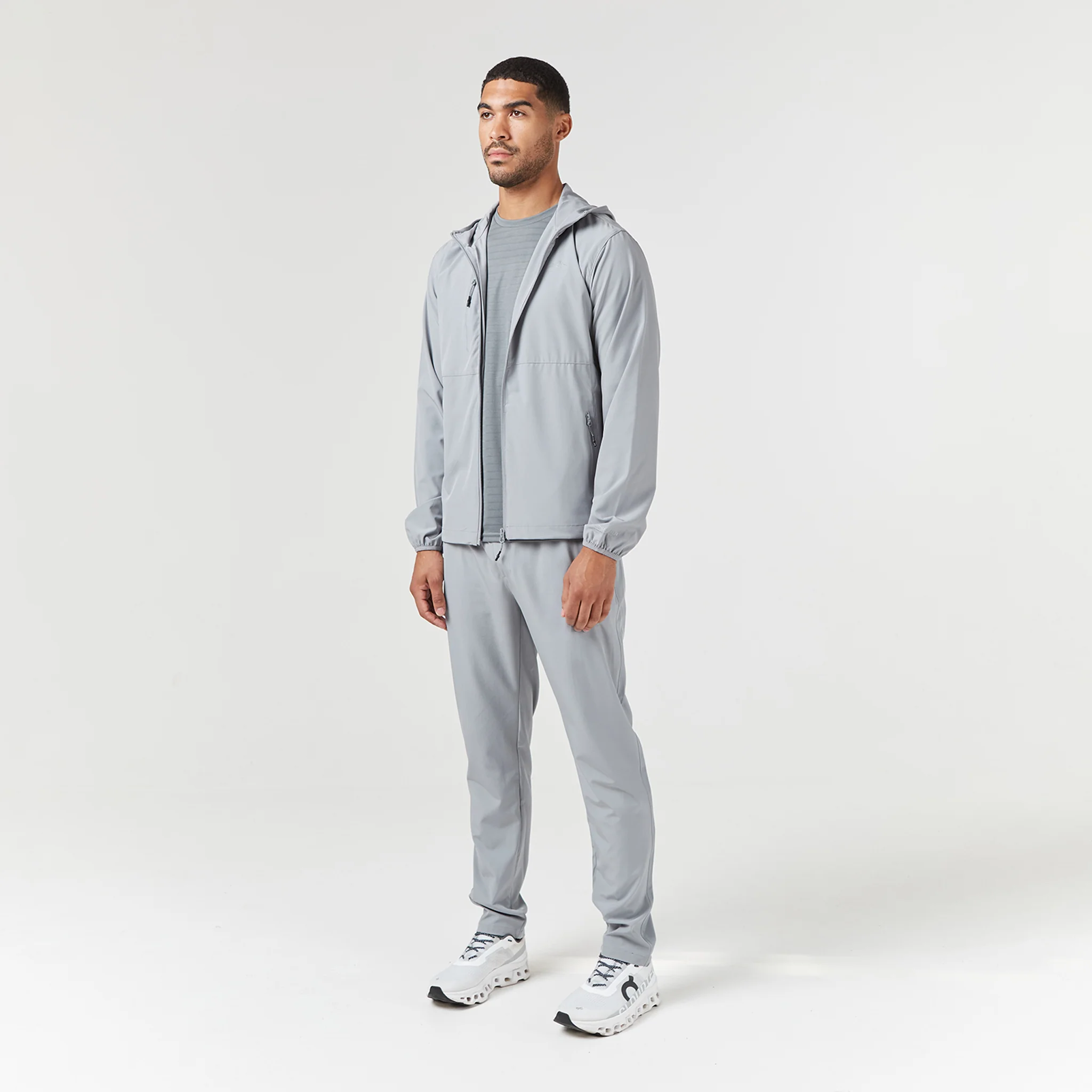 Cut & Sew Training Pant | Mid Grey - Image 6